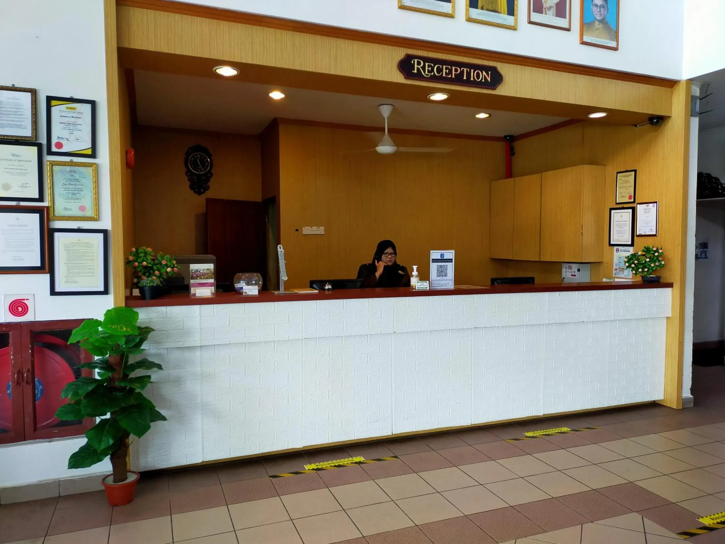 Lobby or reception in Hotel Seri Malaysia Bagan Lalang Lobby or reception in Hotel Seri Malaysia Bagan Lalang