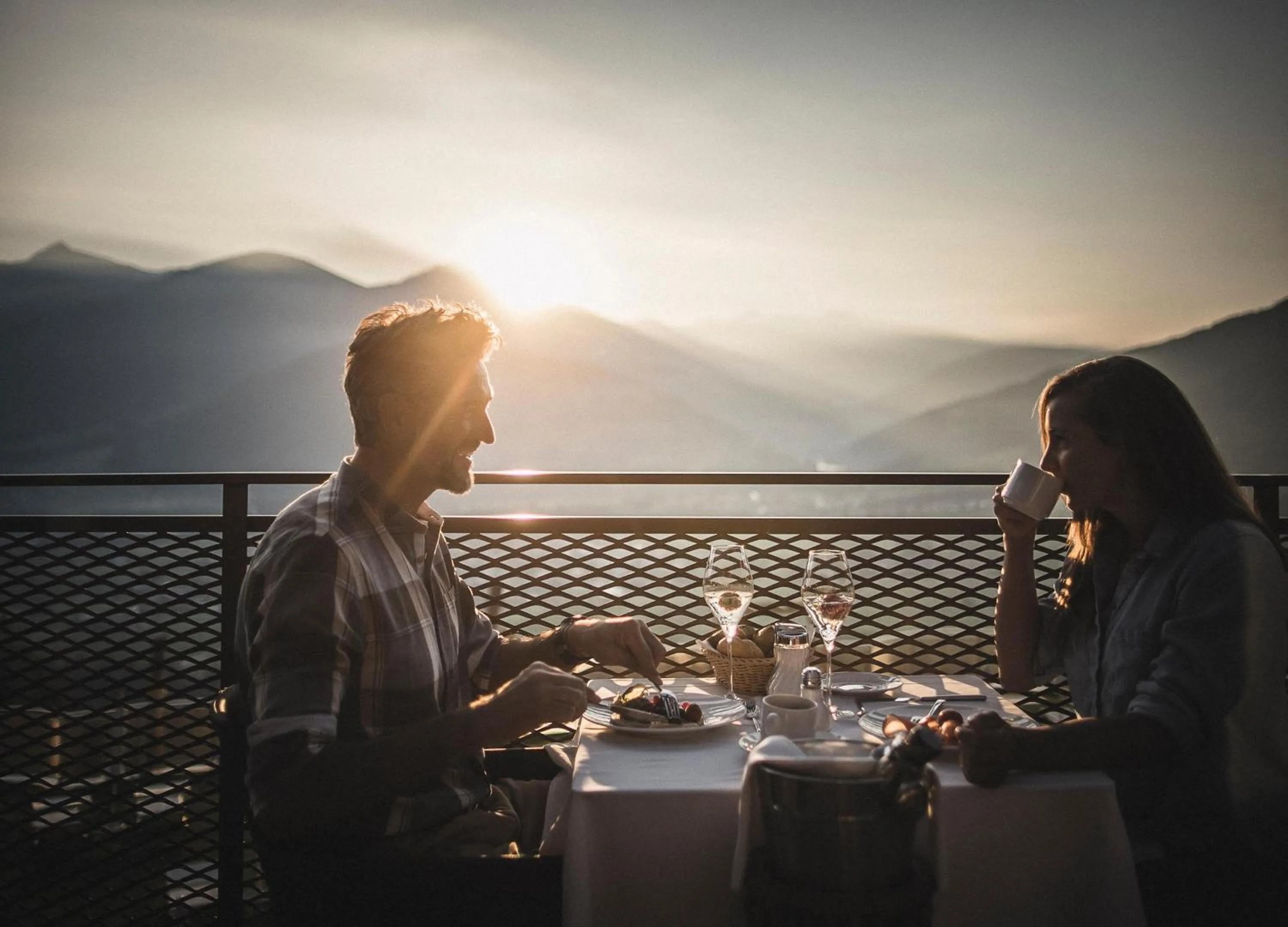 Balcony/Terrace in Hotel Hubertus