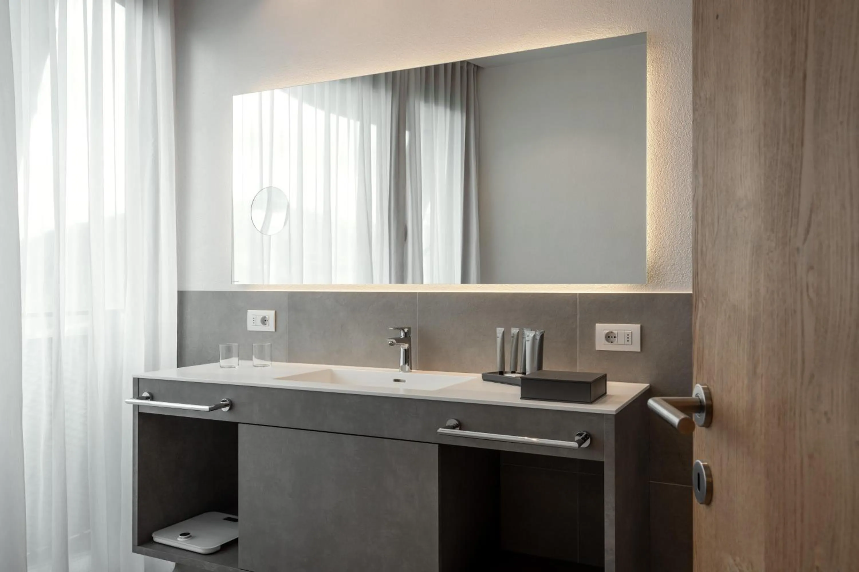 Bathroom in Hotel Hubertus