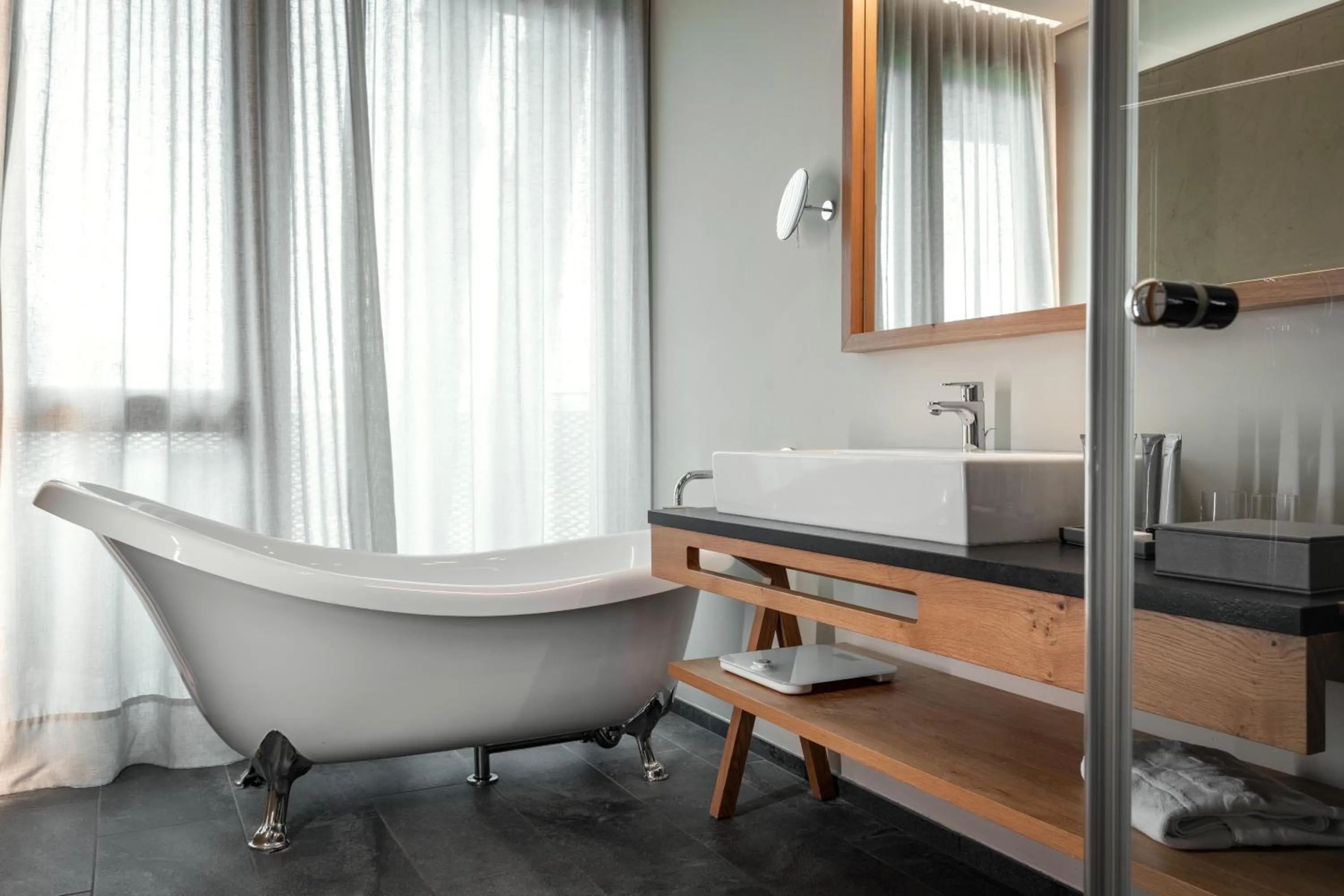Bathroom in Hotel Hubertus