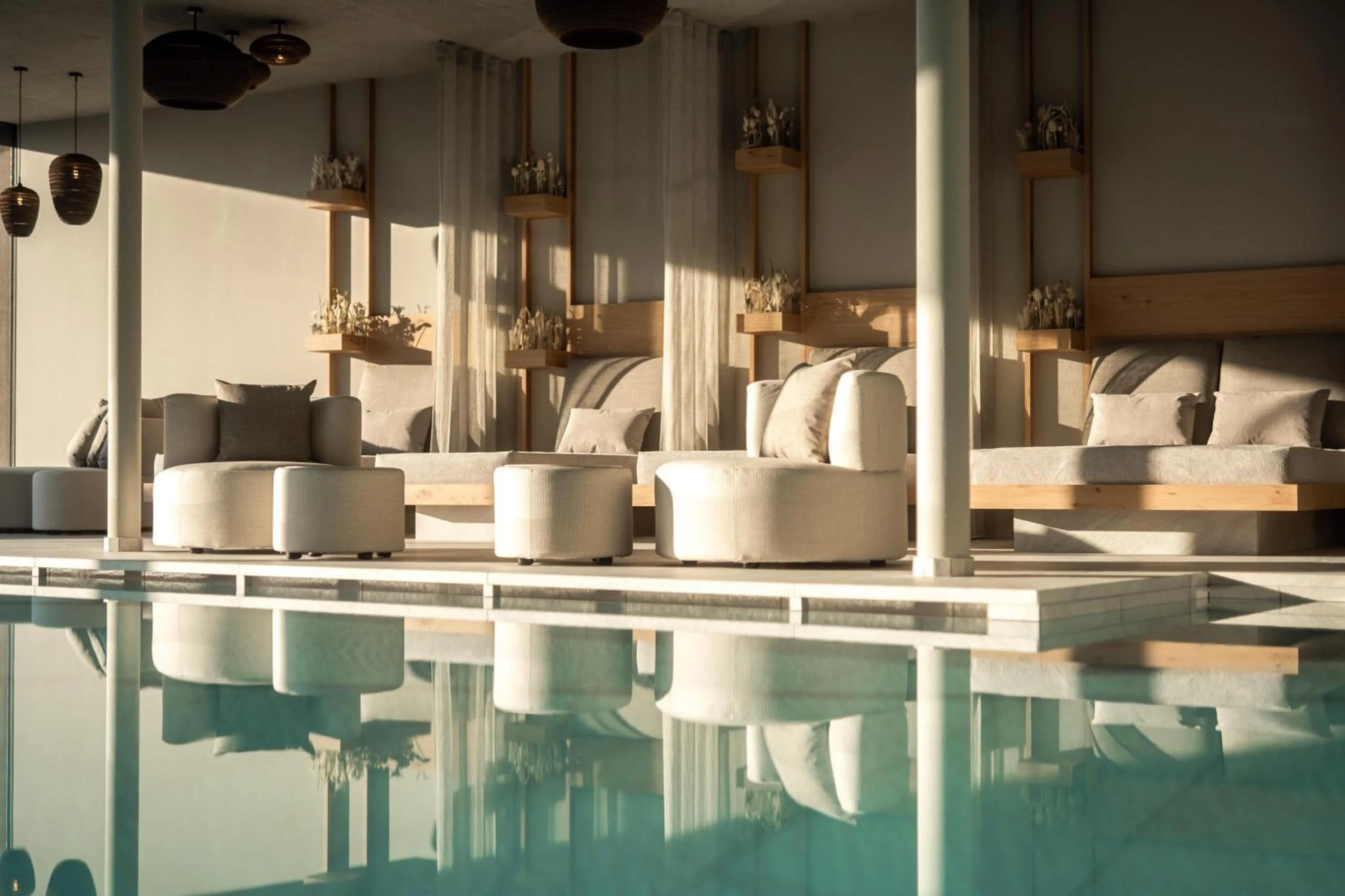 Swimming pool in Hotel Hubertus