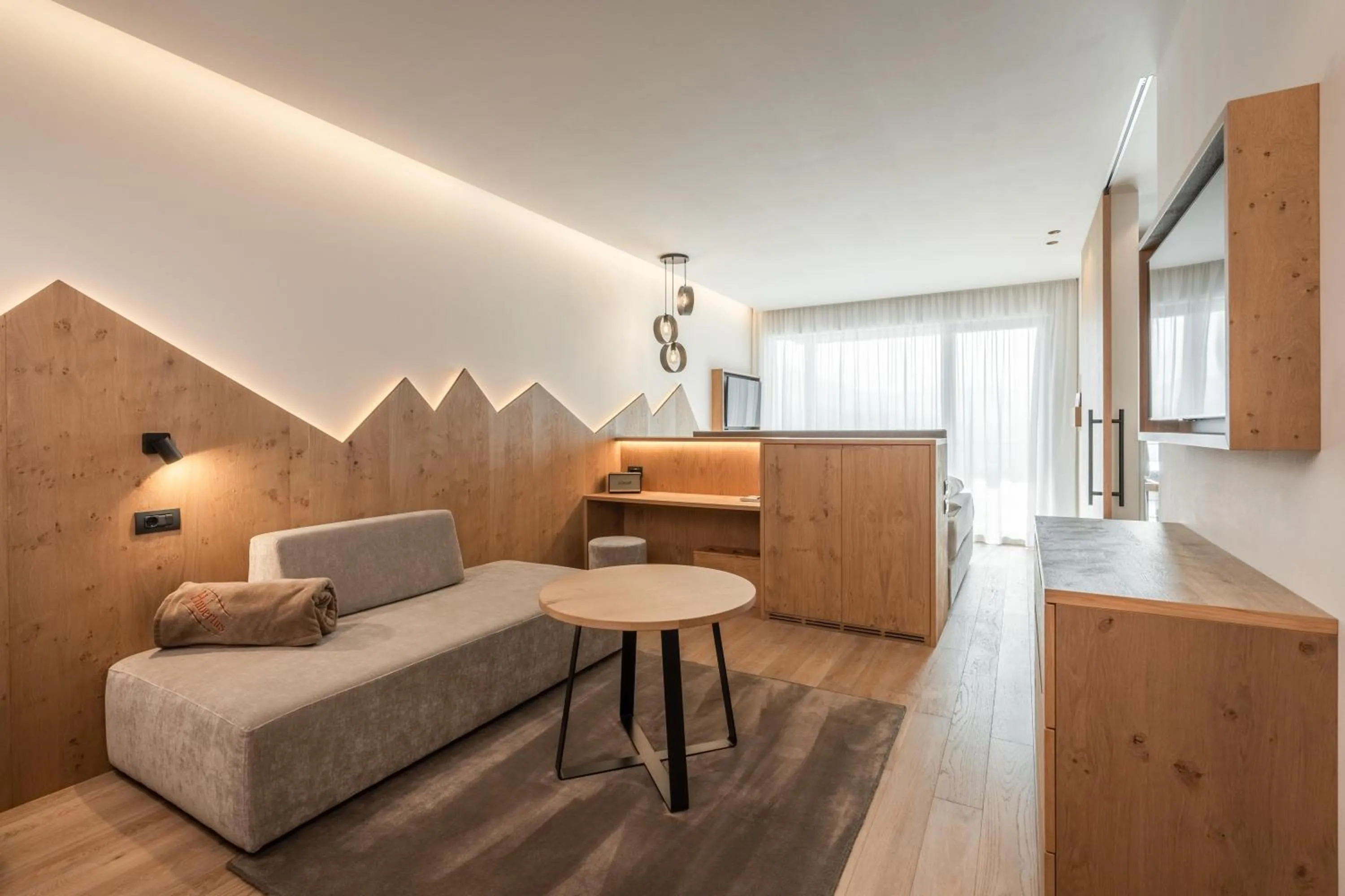 Photo of the whole room in Hotel Hubertus