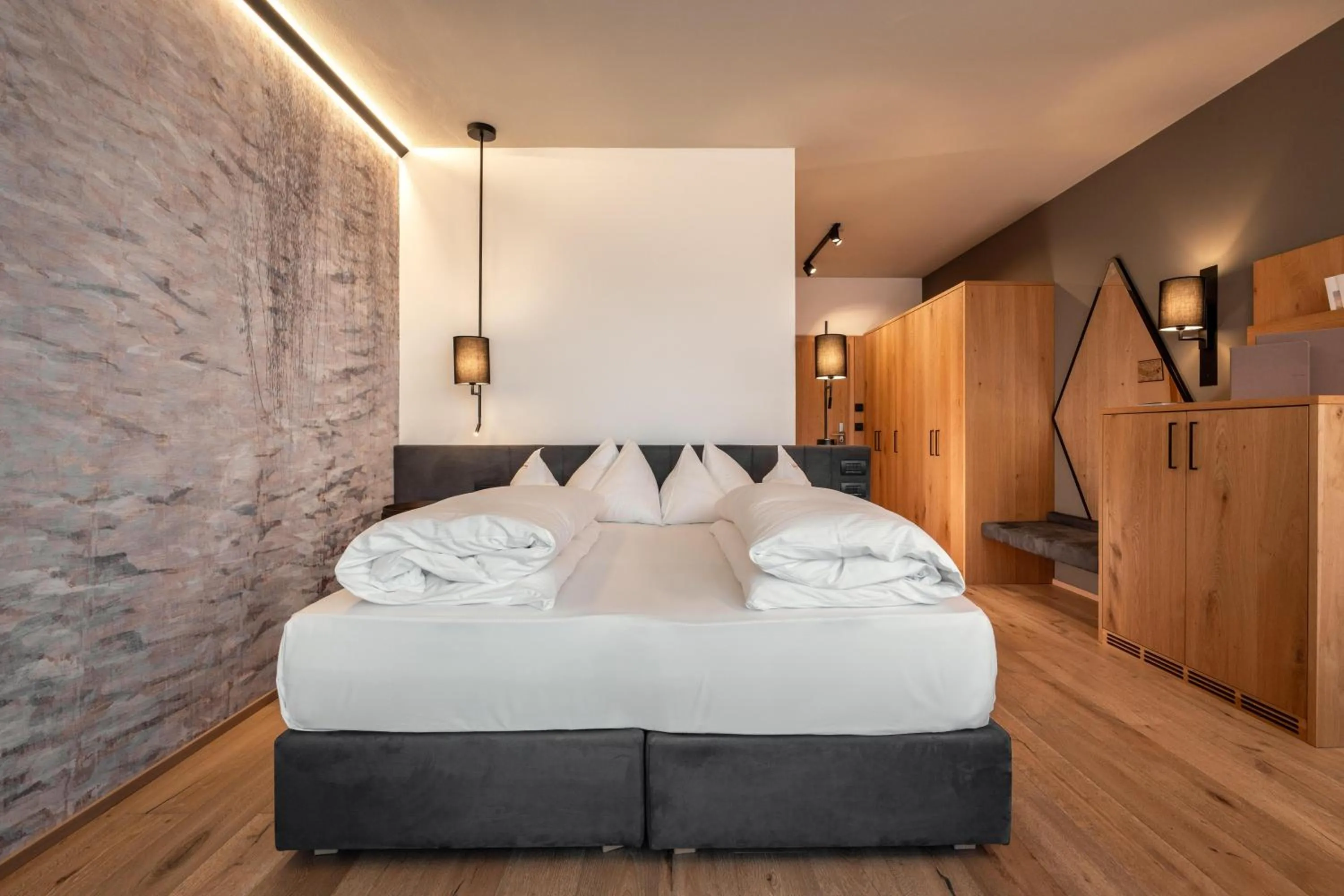 Photo of the whole room, Bed in Hotel Hubertus