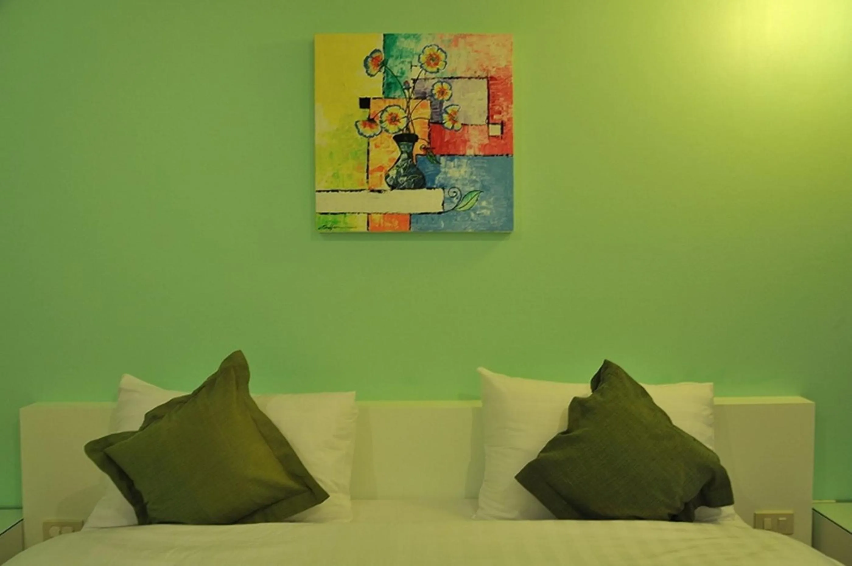 Bed in Clear House Phuket