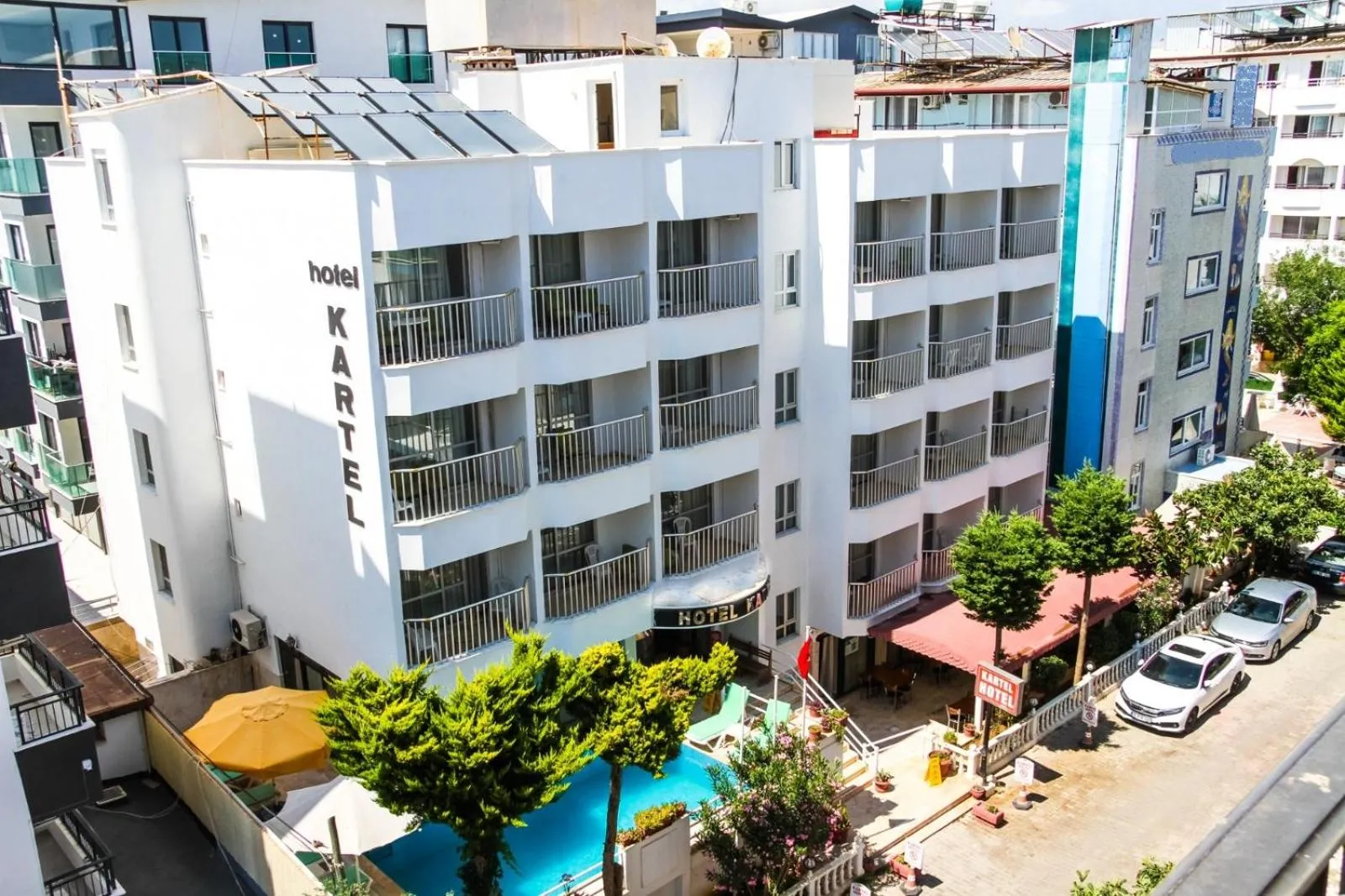 Property building in Kartel Hotel