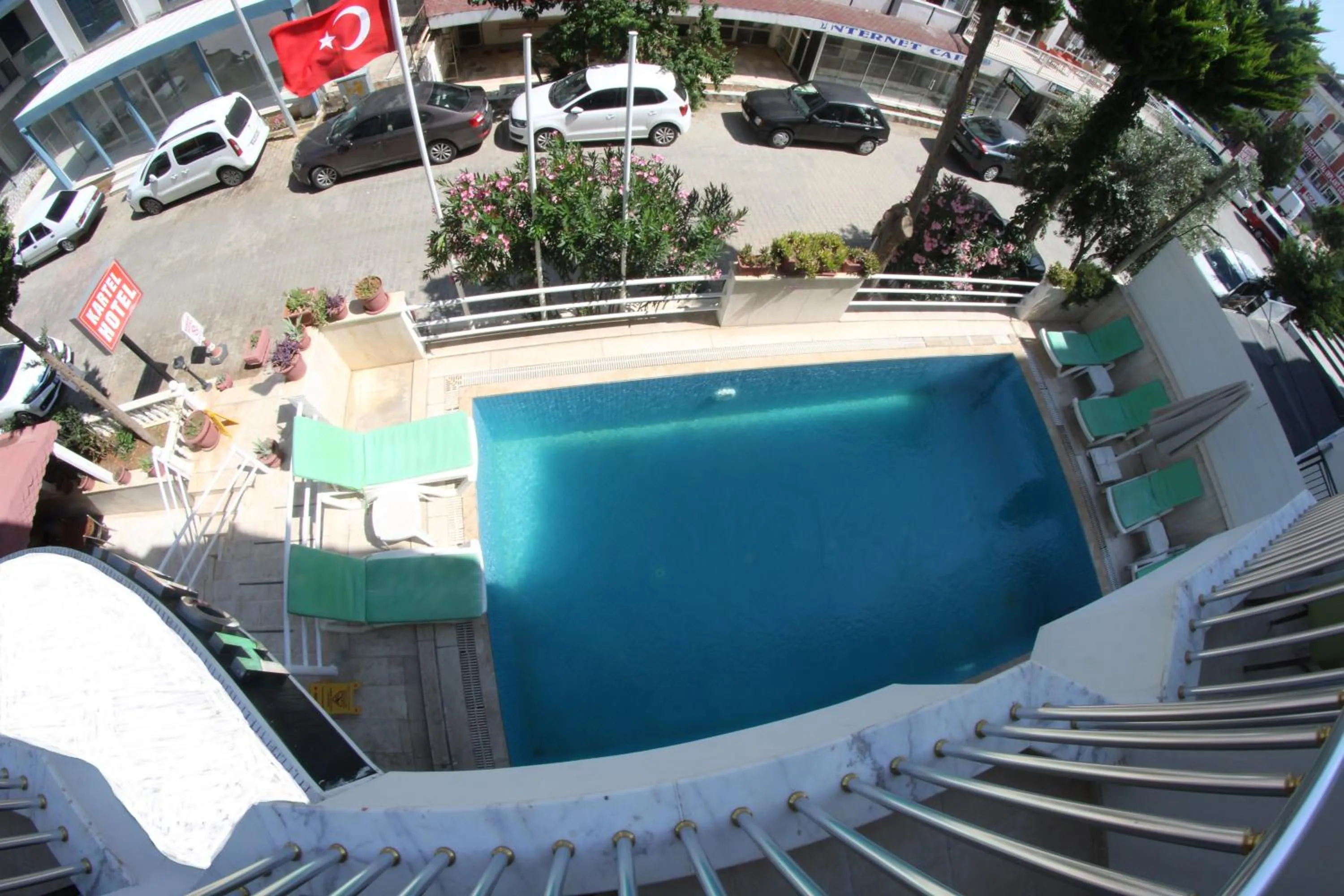 Balcony/Terrace in Kartel Hotel