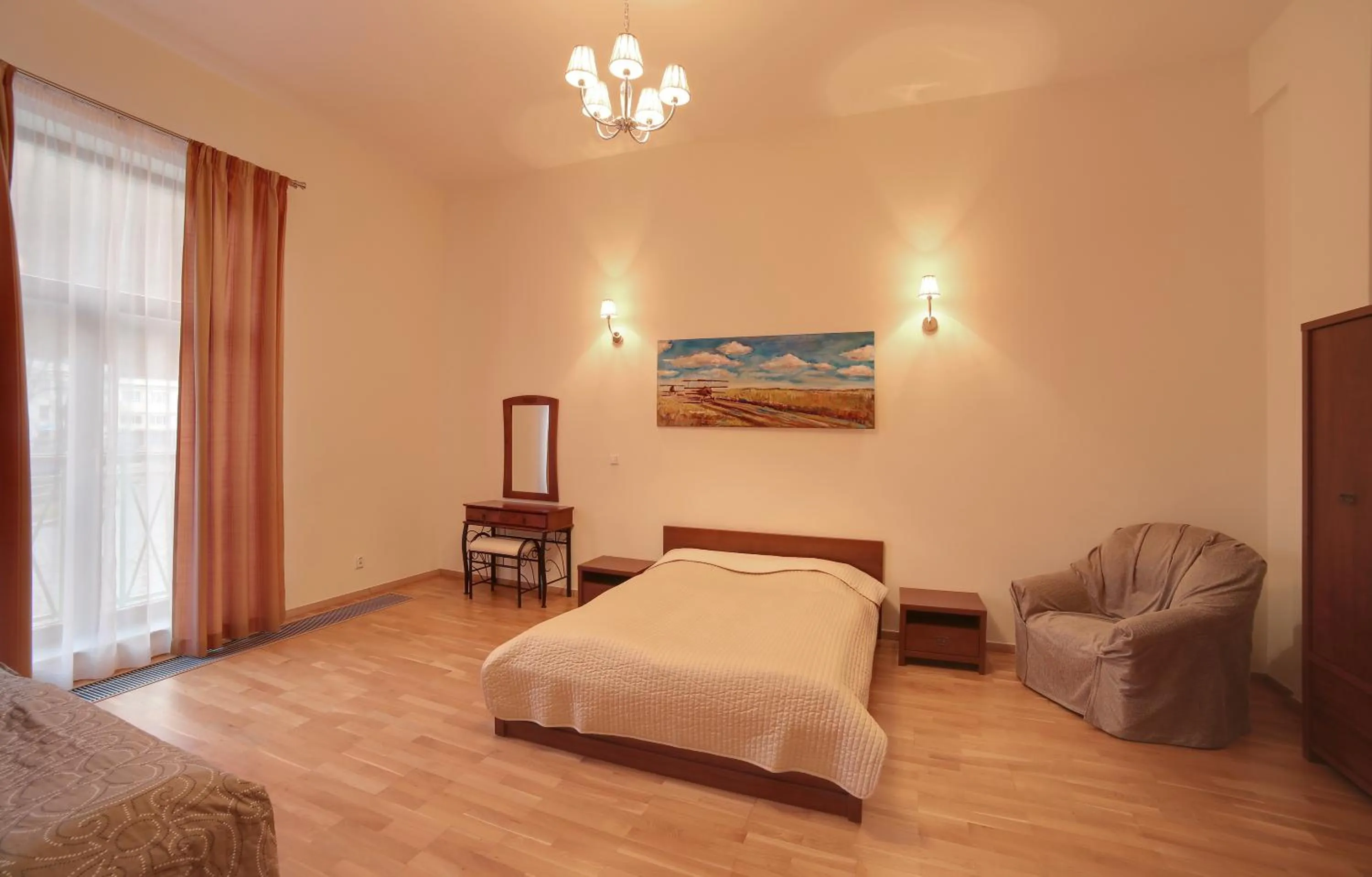 Bedroom, Bed in Slunecni Lazne Apartments