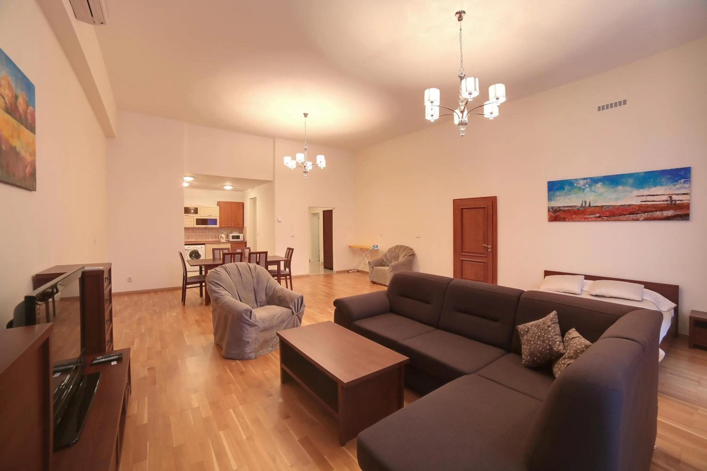 Communal lounge/ TV room in Slunecni Lazne Apartments