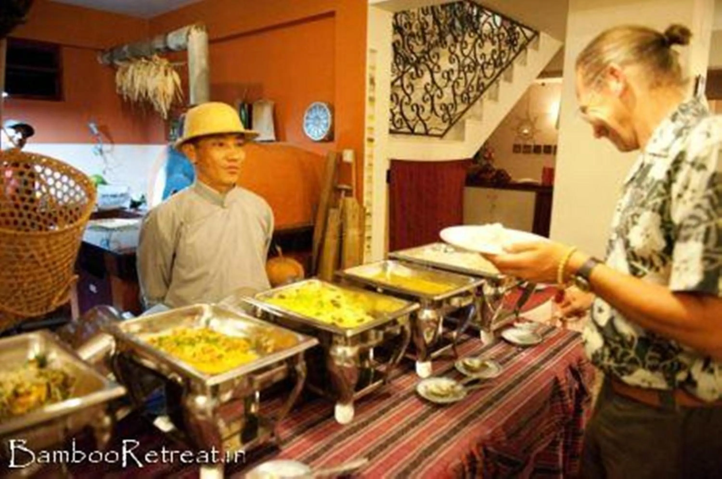 Food in Bamboo Retreat
