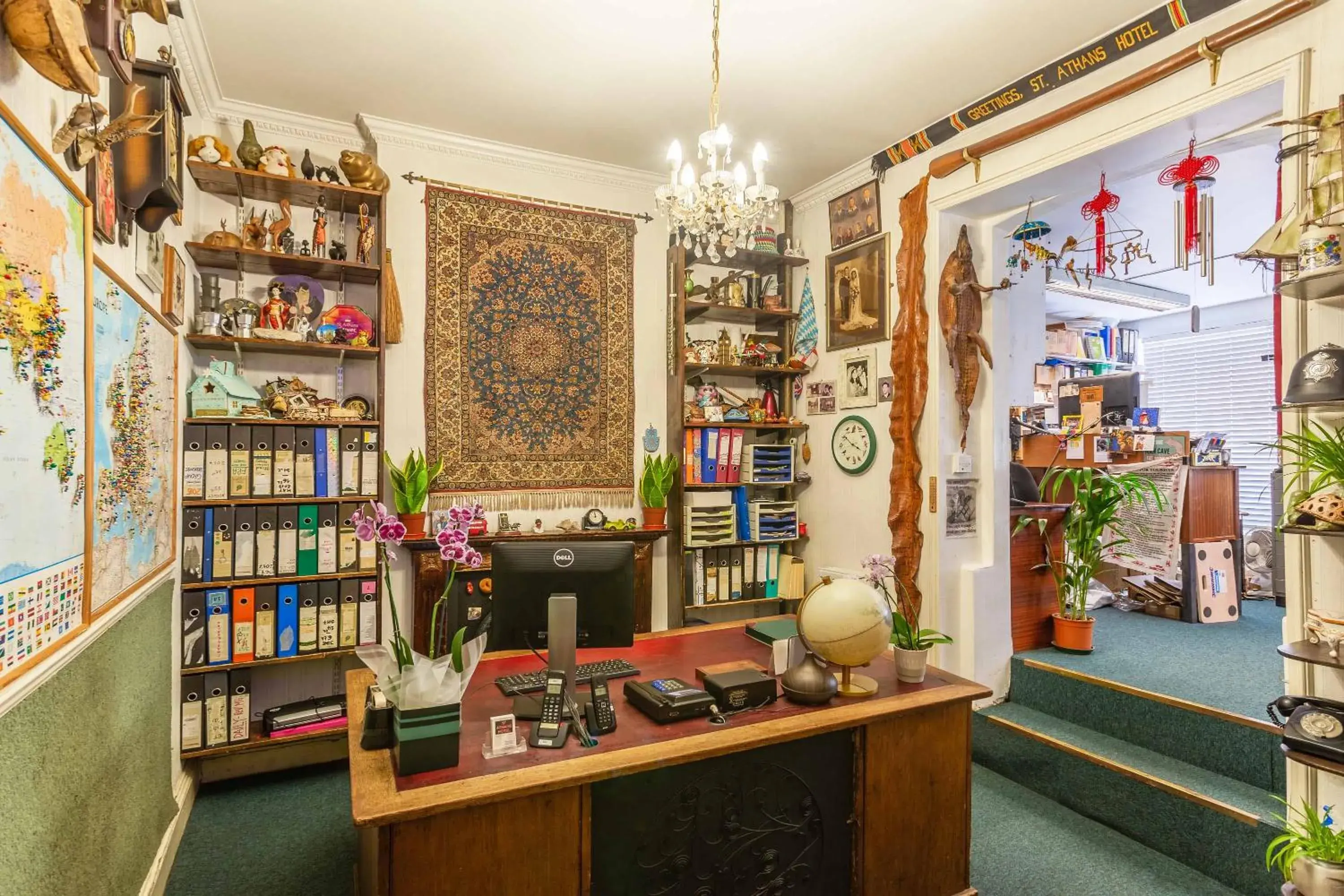 Lobby or reception in St Athans Hotel Lobby or reception in St Athans Hotel