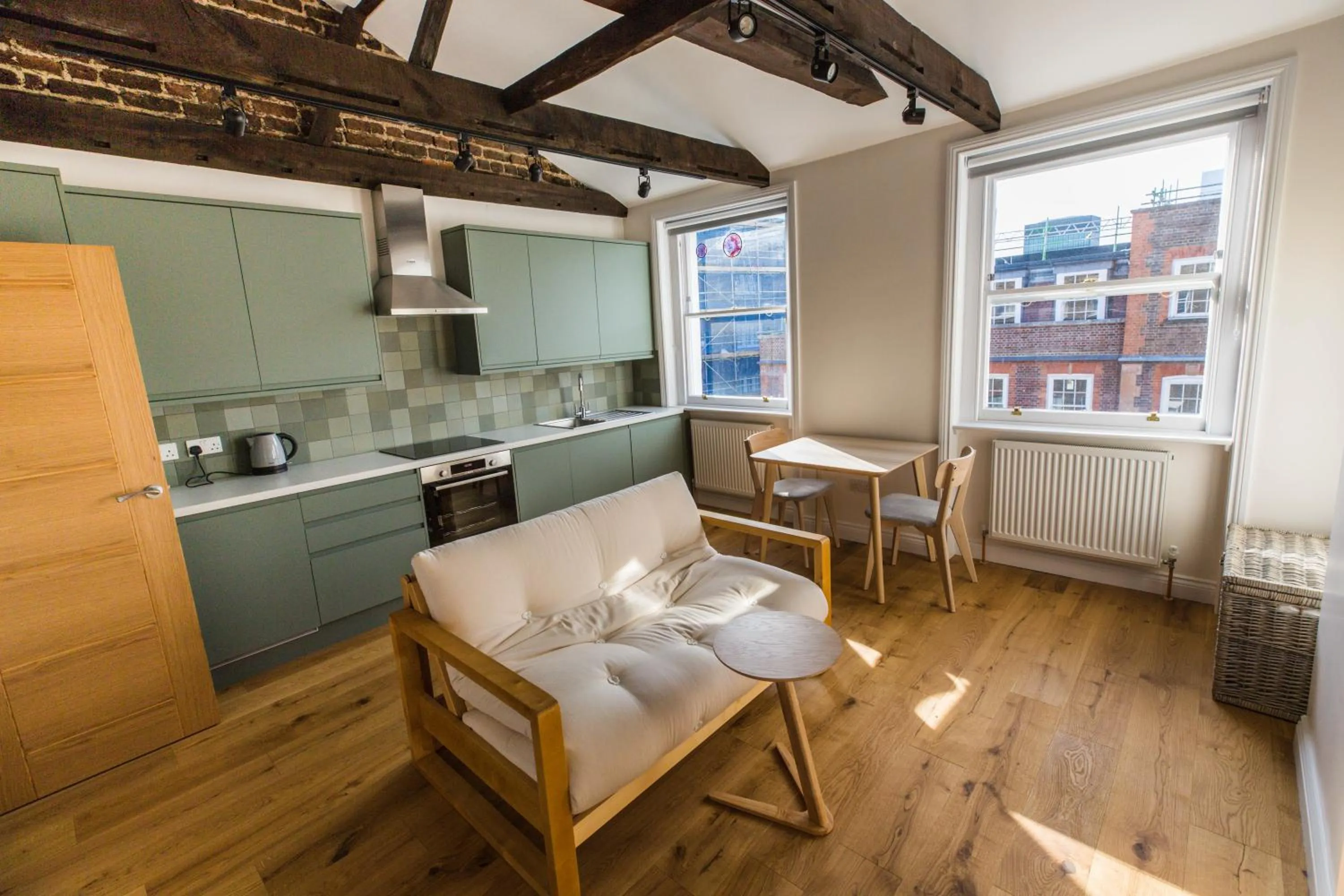 Kitchen or kitchenette in St Athans Hotel