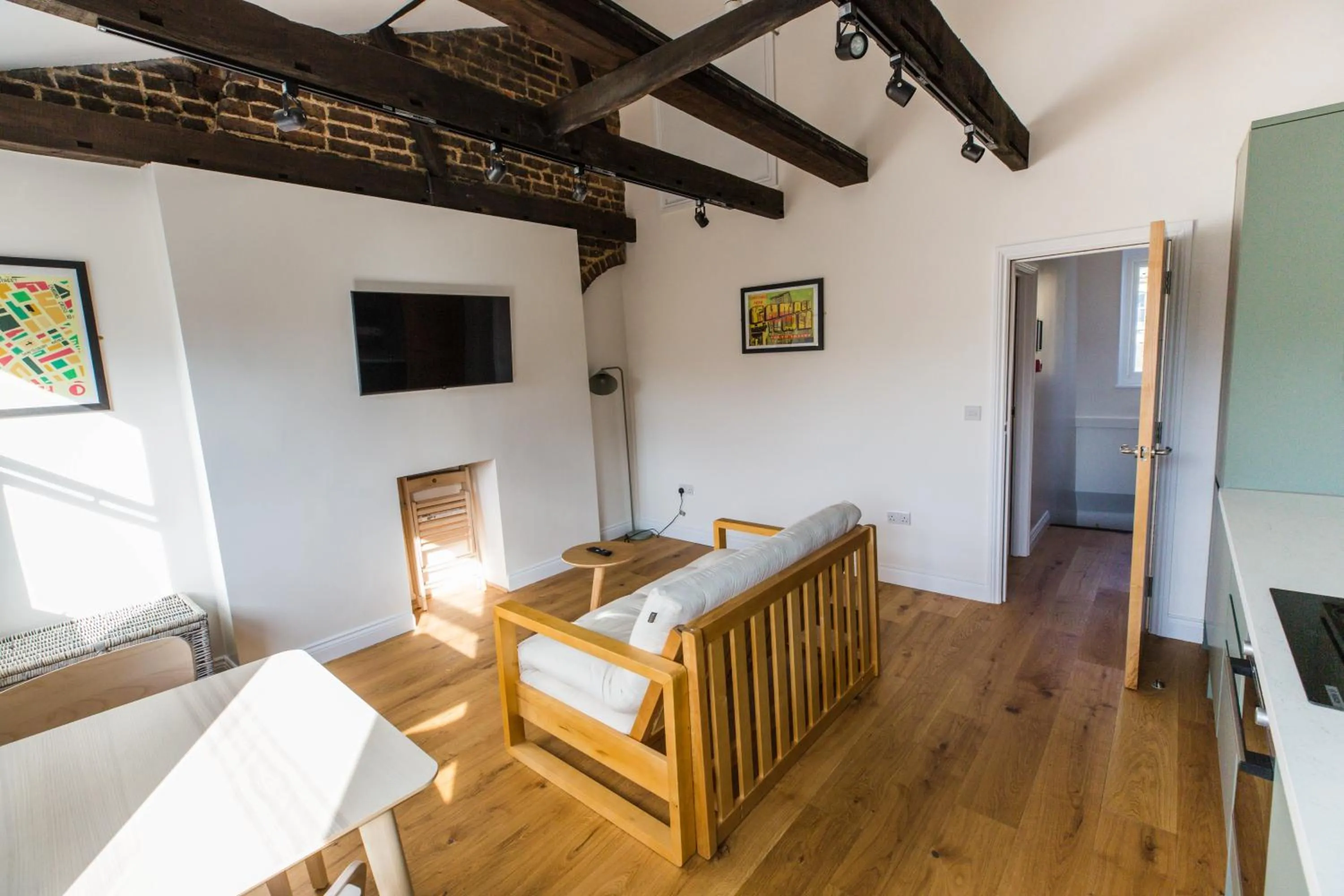 Living room in St Athans Hotel