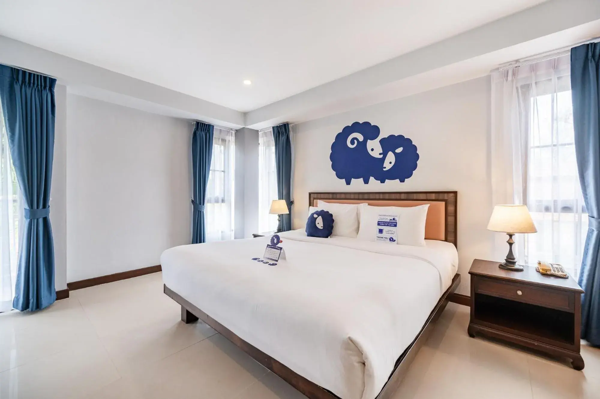 Bed in Kokotel Khao Lak Seascape Bed in Kokotel Khao Lak Seascape