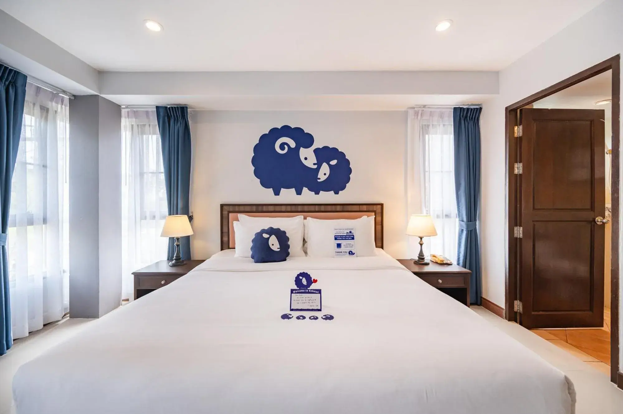 Bed in Kokotel Khao Lak Seascape Bed in Kokotel Khao Lak Seascape