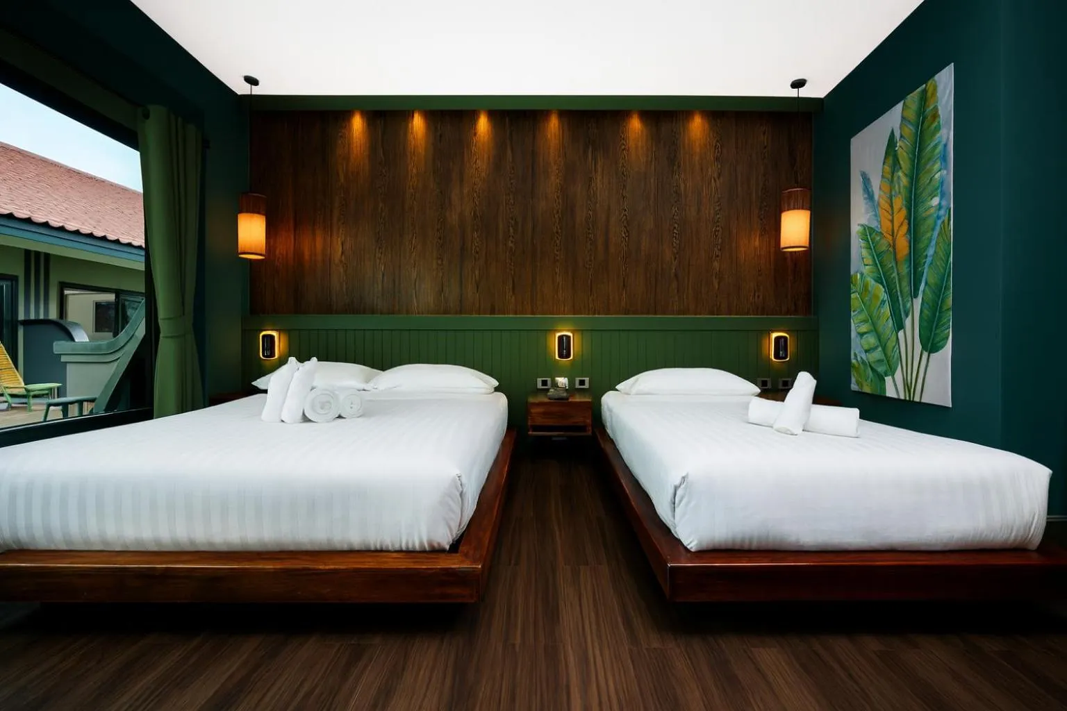 Bed in Tuana Hotels The Natural Resort