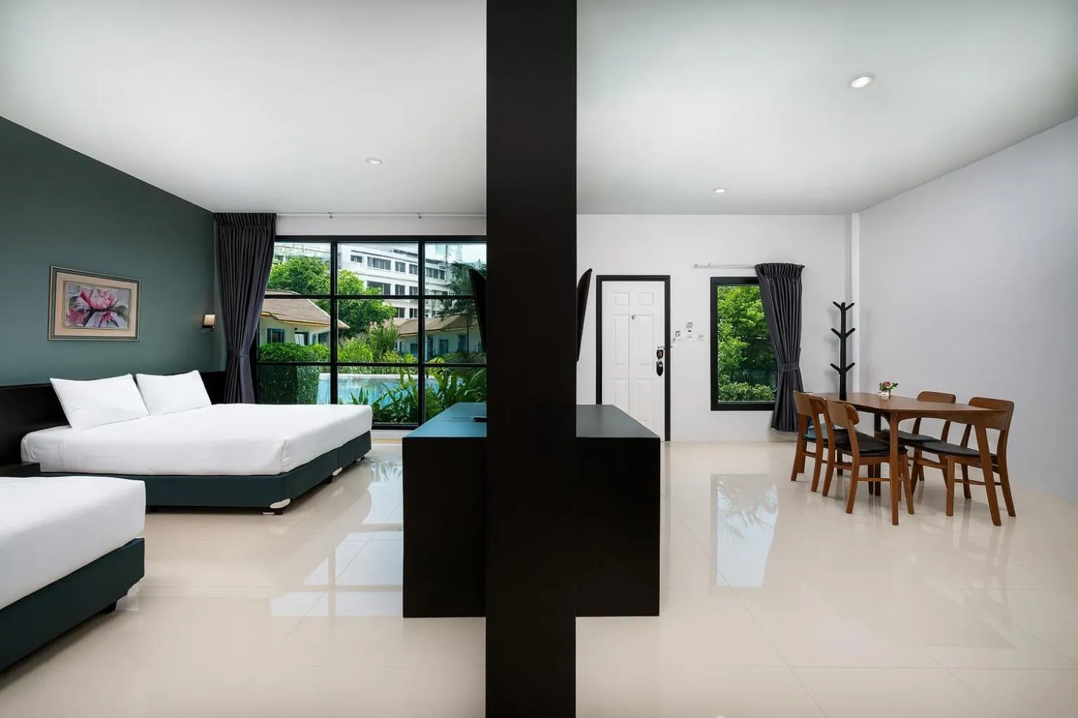 Bed in Tuana Hotels The Natural Resort