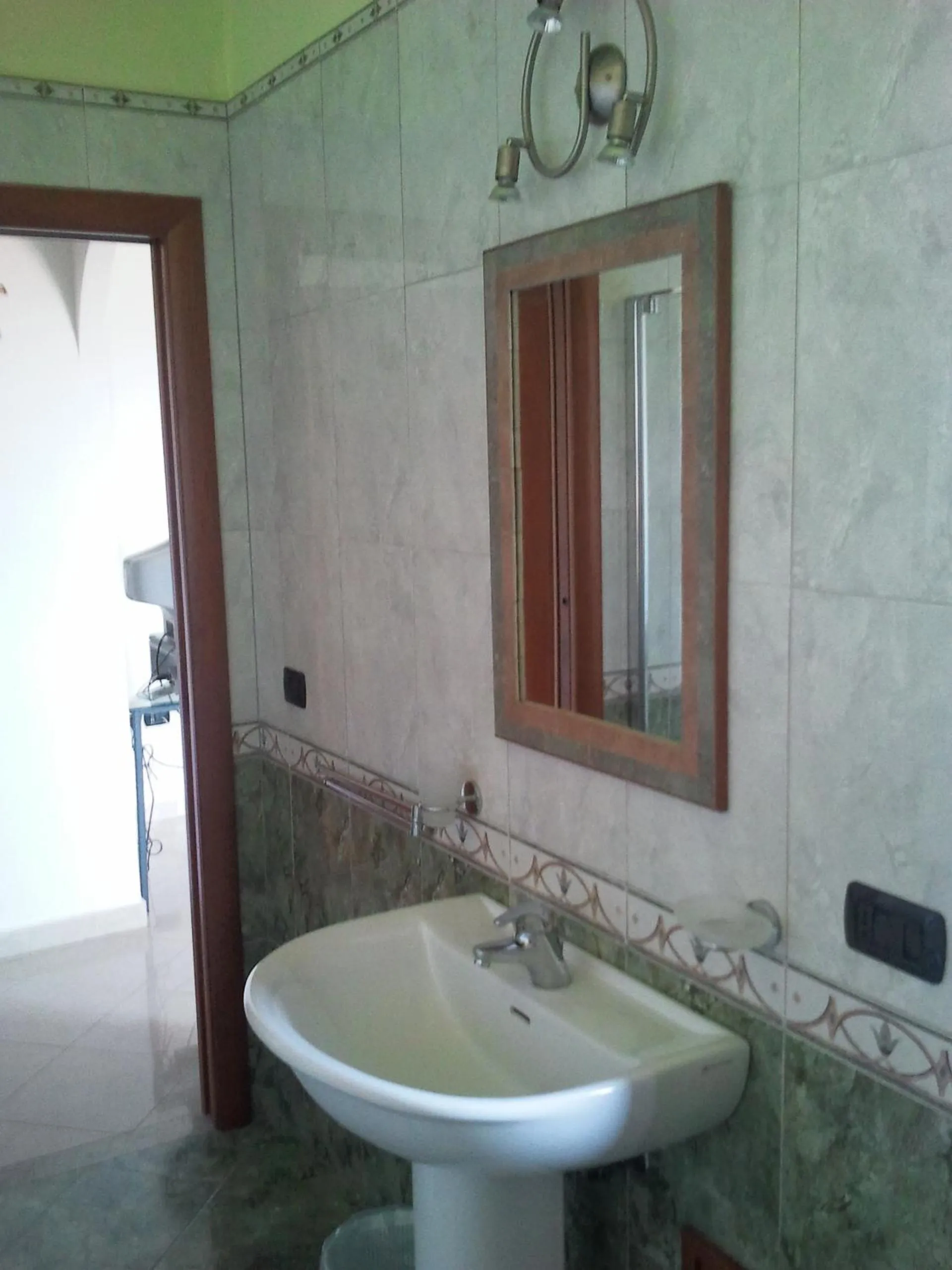 Bathroom in B&B La Pineta