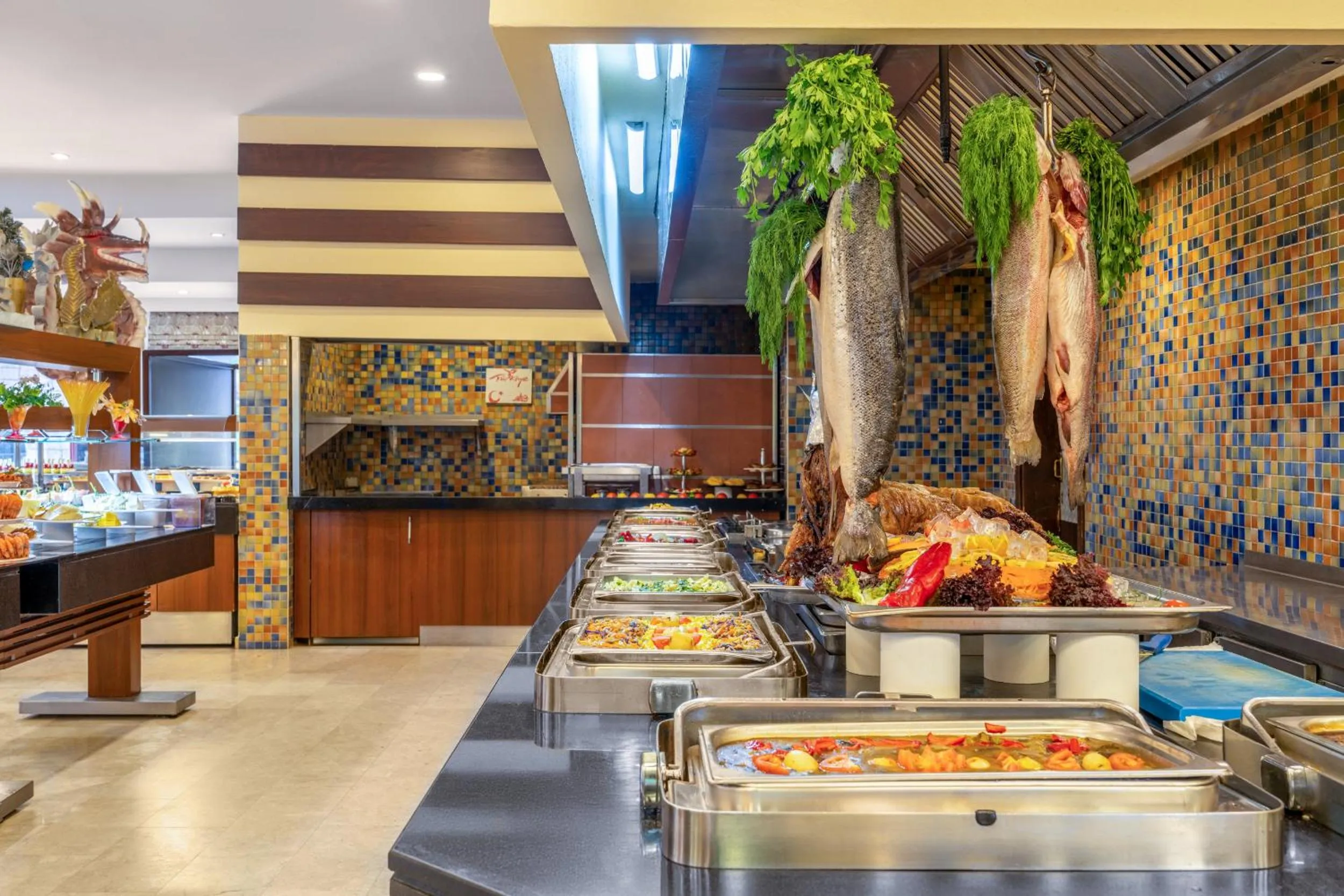 Food in Villa Side Hotel