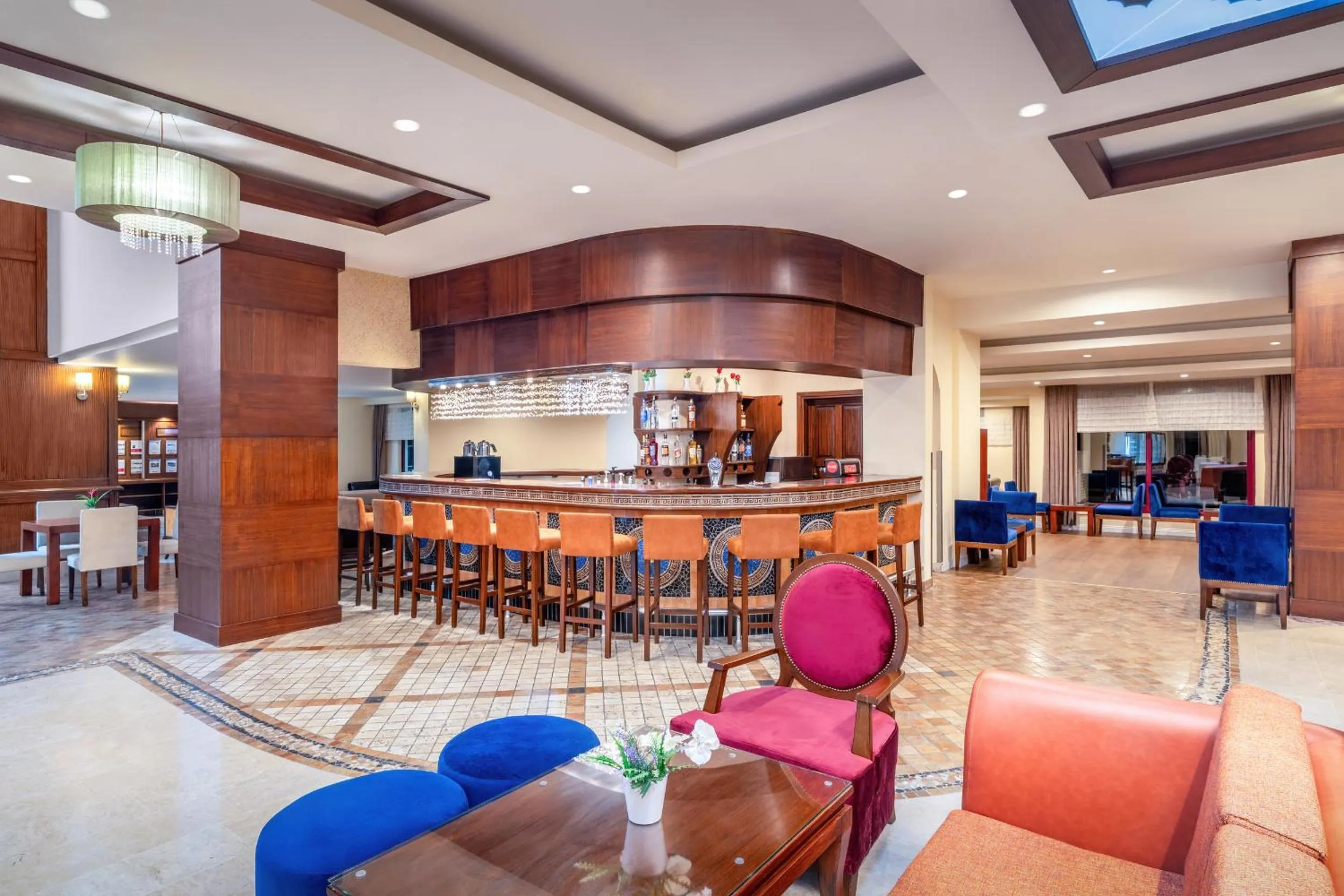 Lobby or reception in Villa Side Hotel