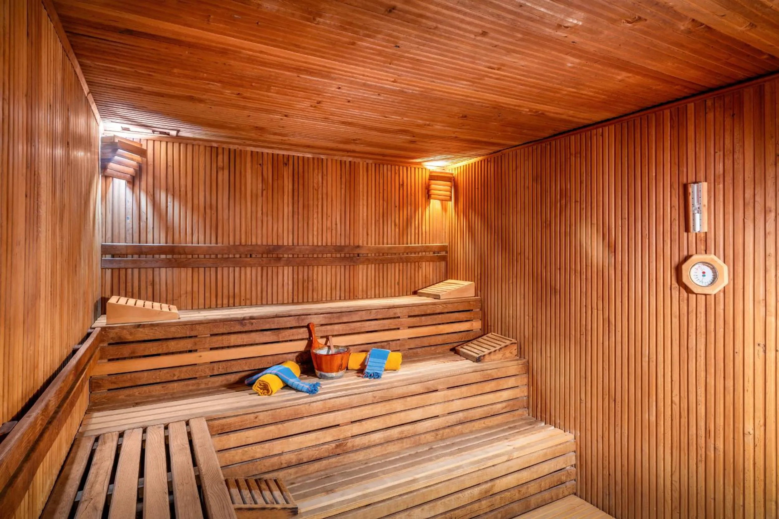 Sauna in Villa Side Hotel