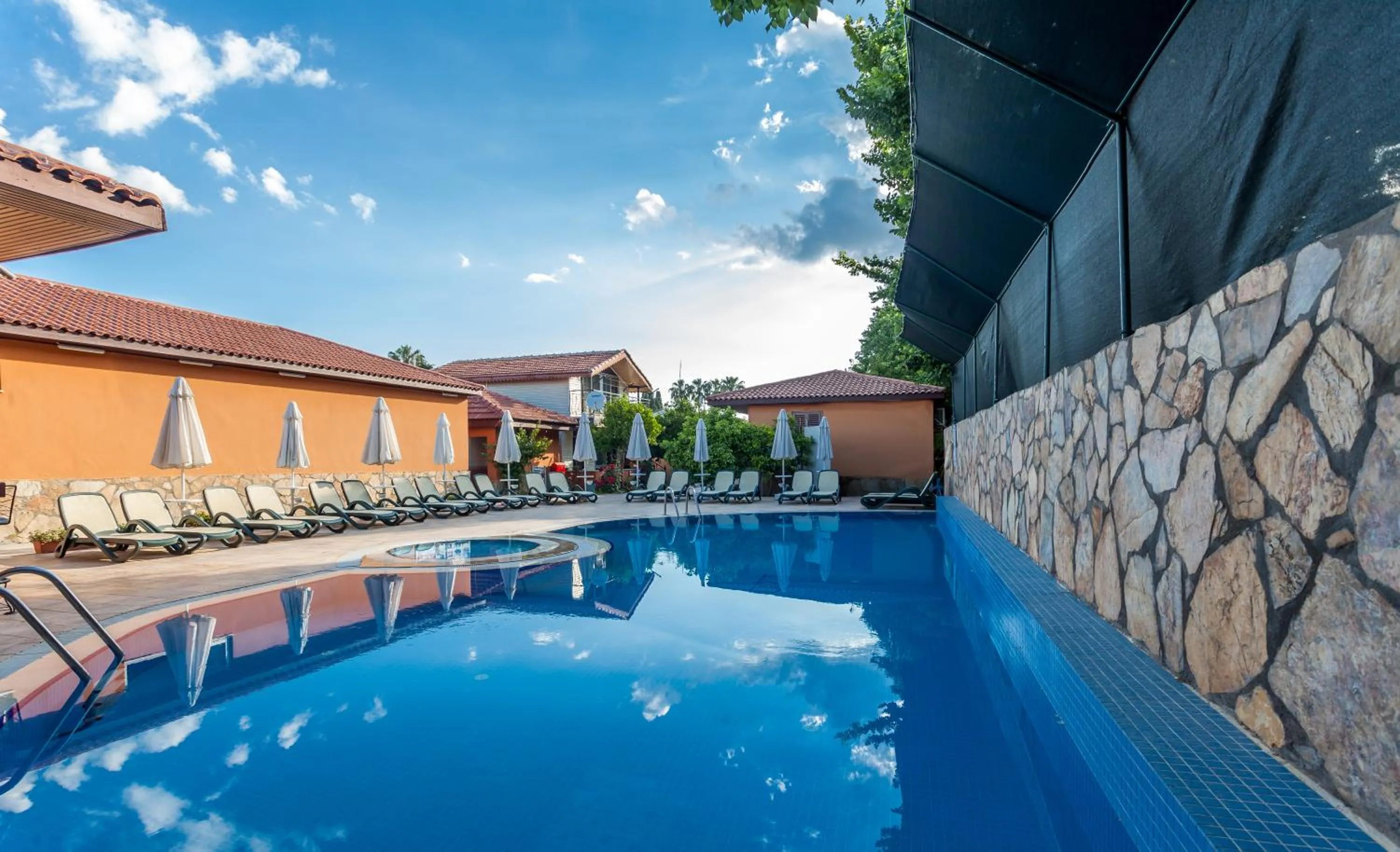 Beach in Ozlem Garden Hotel