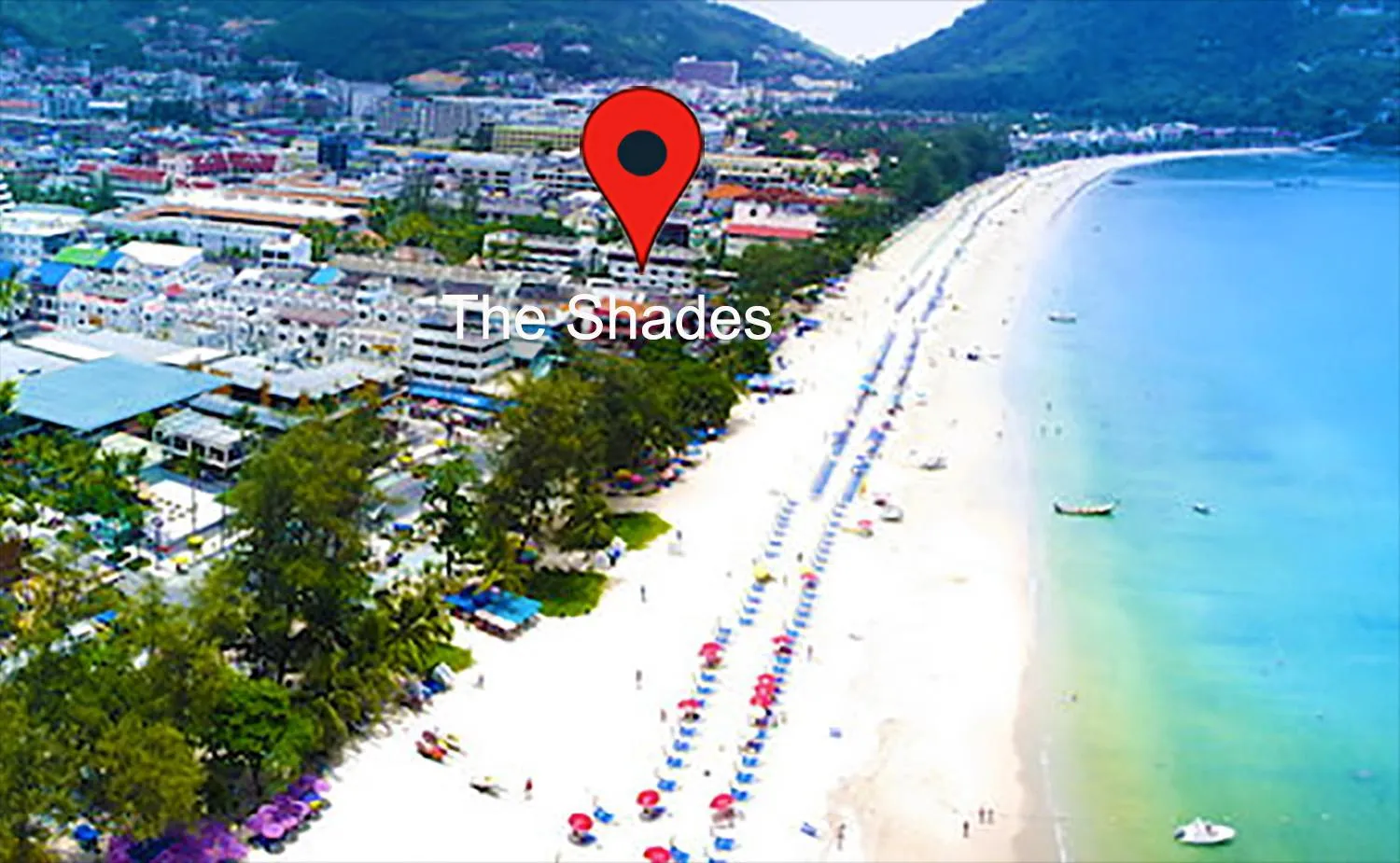The Shades Hotel 50 meter Beach Front