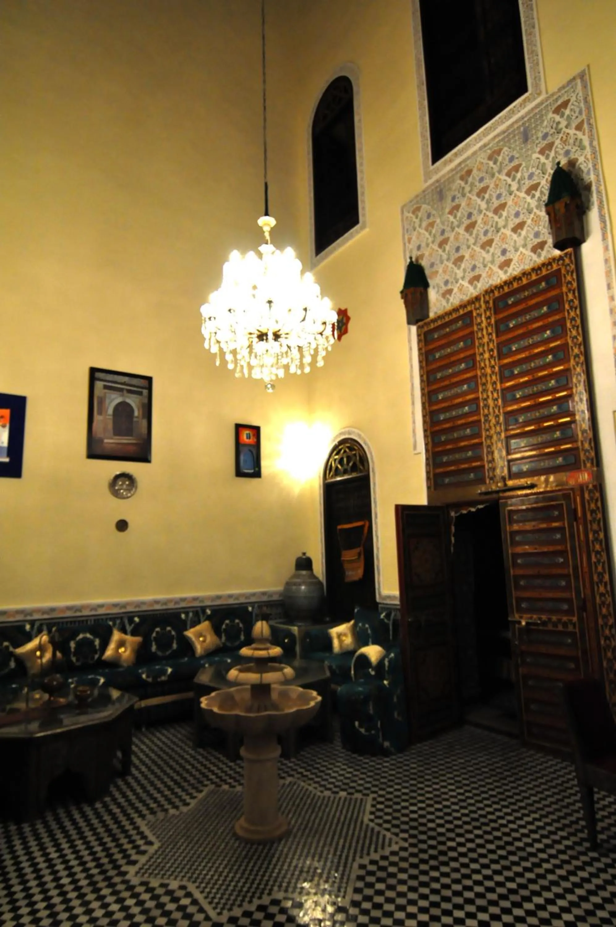 Bird's eye view in Riad Khouloud