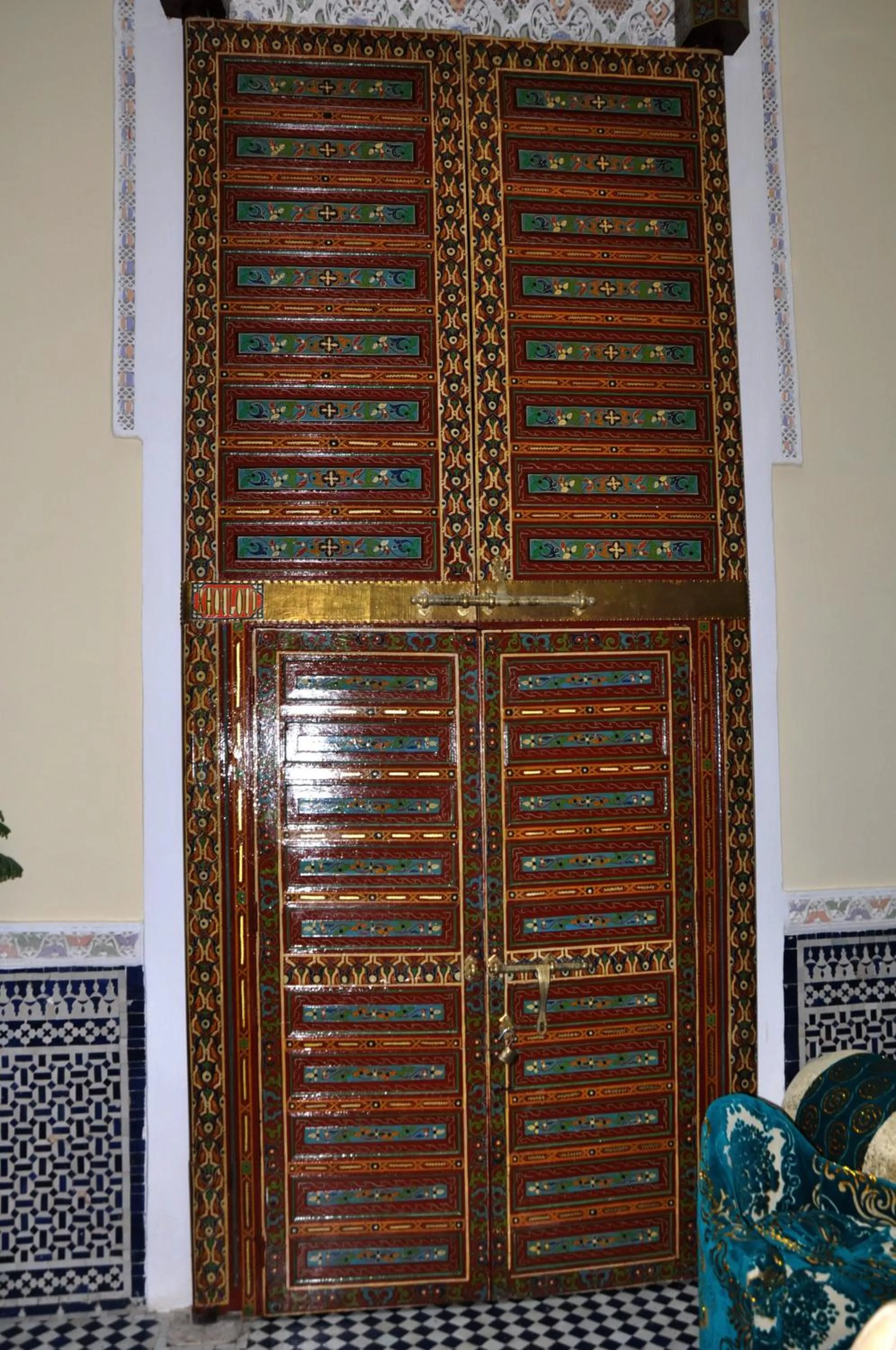 Facade/entrance in Riad Khouloud
