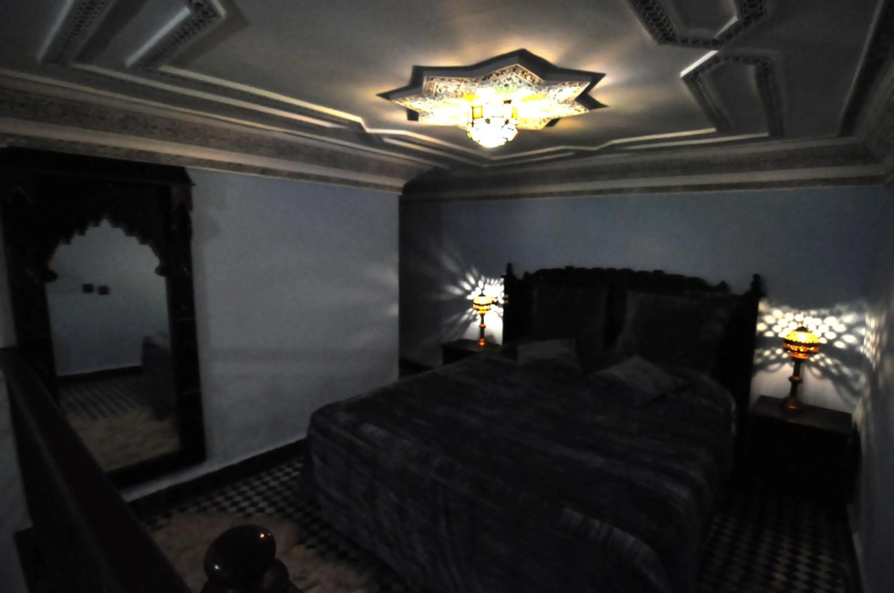 Photo of the whole room, Bed in Riad Khouloud