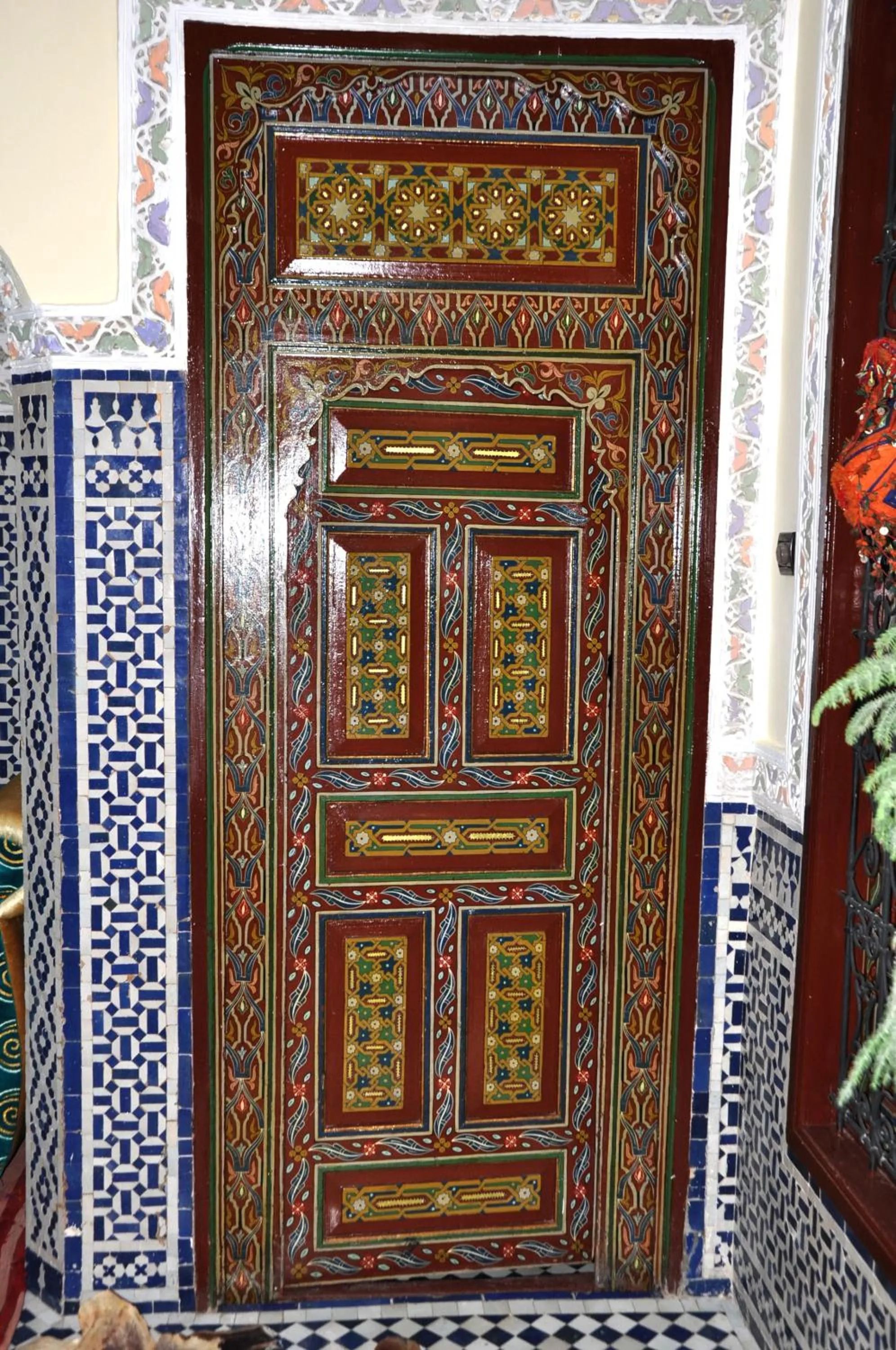 Facade/entrance in Riad Khouloud