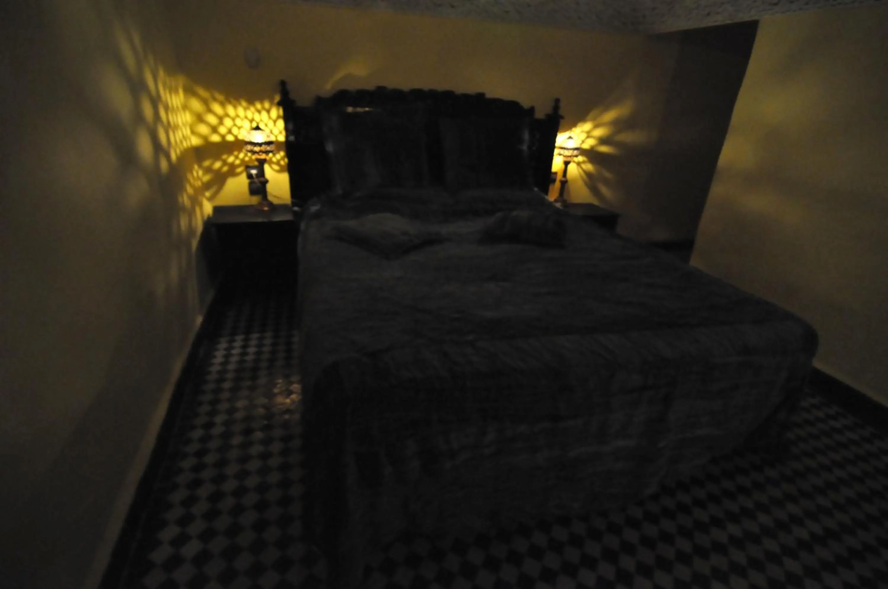 Bed in Riad Khouloud