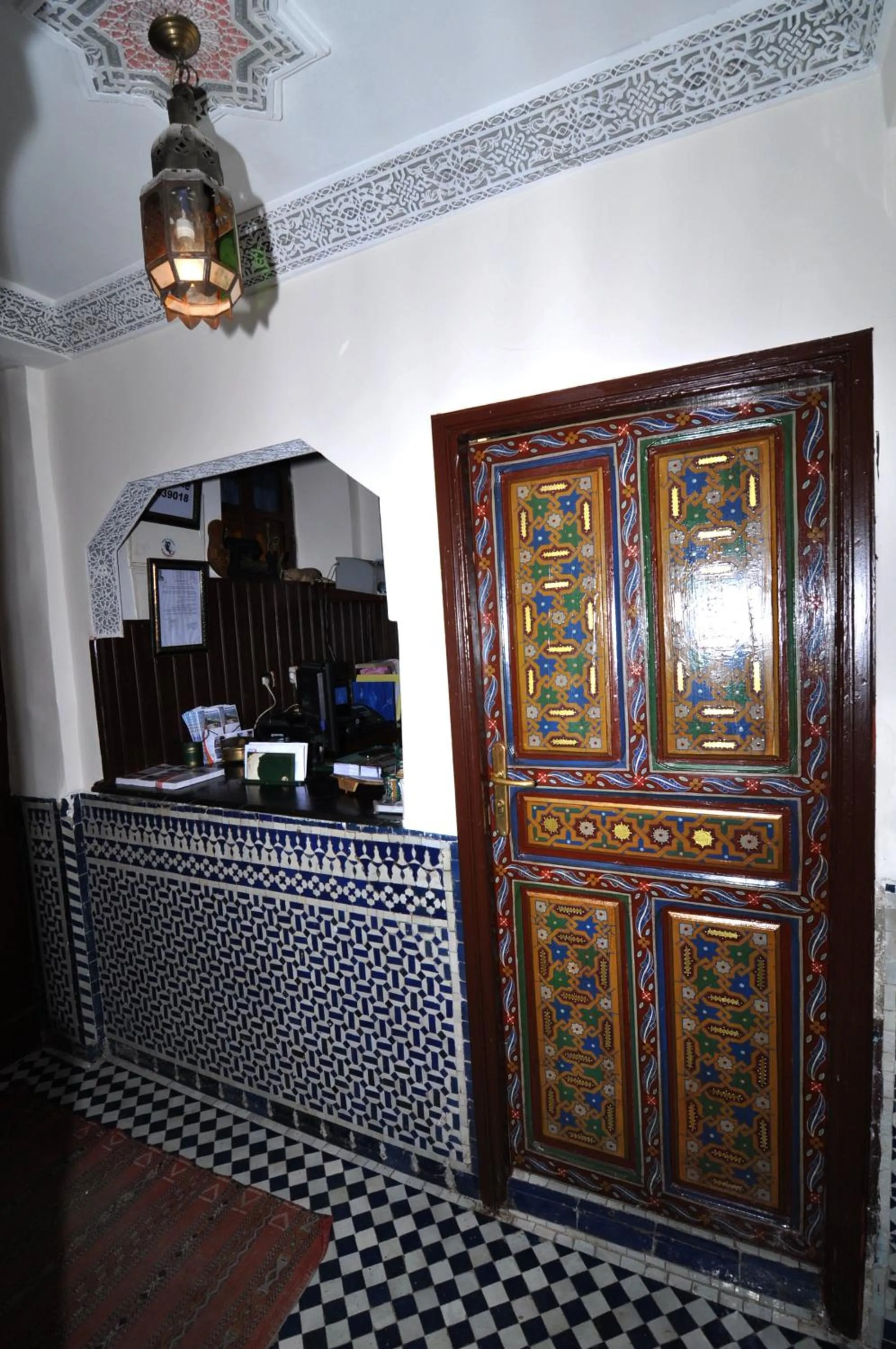 Lobby or reception in Riad Khouloud
