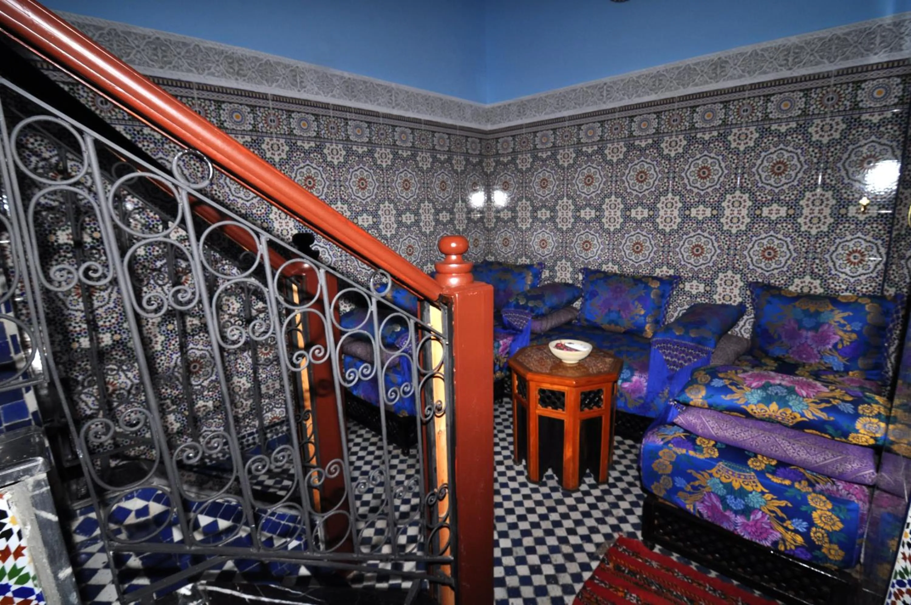 View (from property/room), Bed in Riad Khouloud