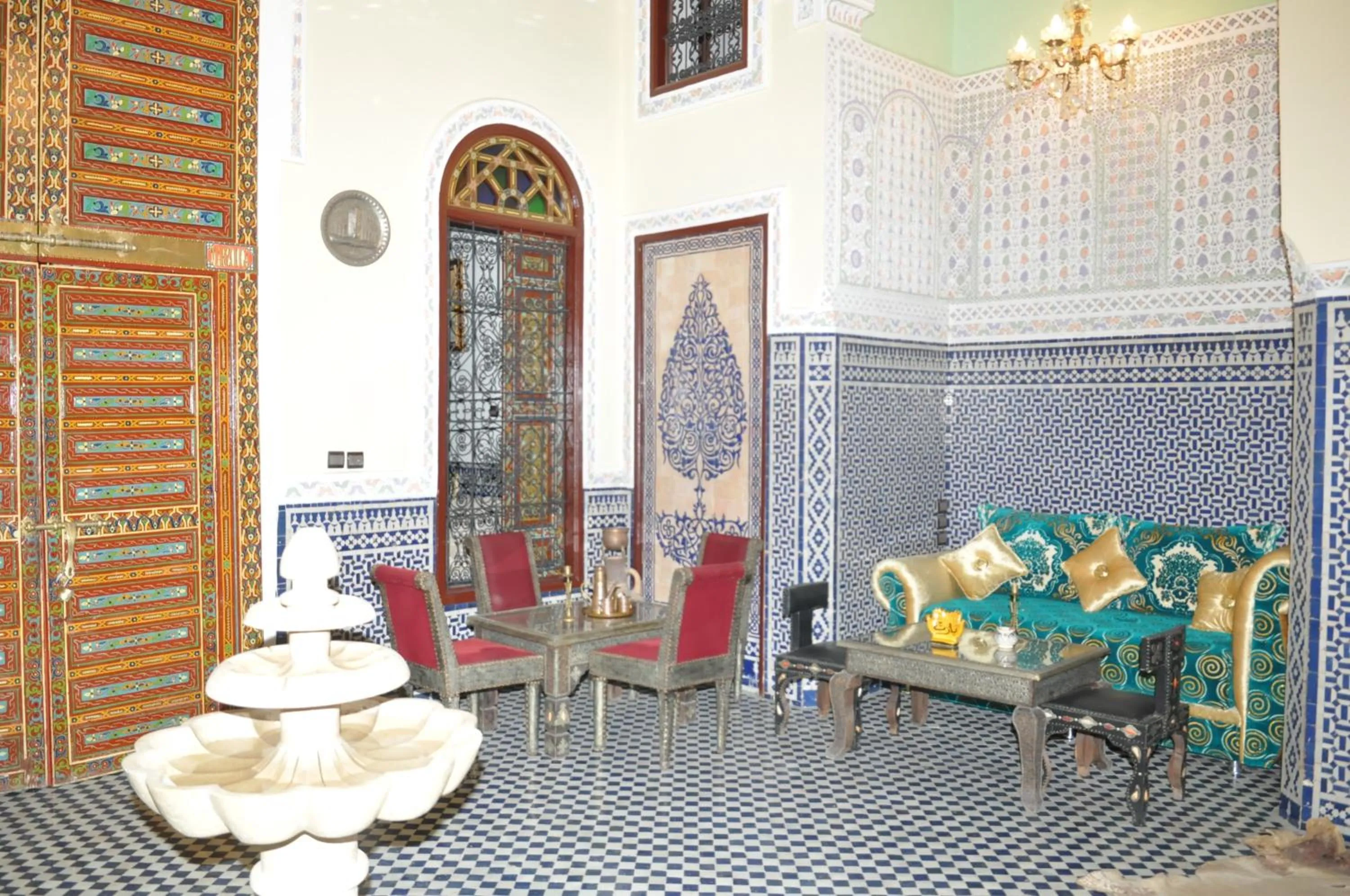 Bird's eye view in Riad Khouloud