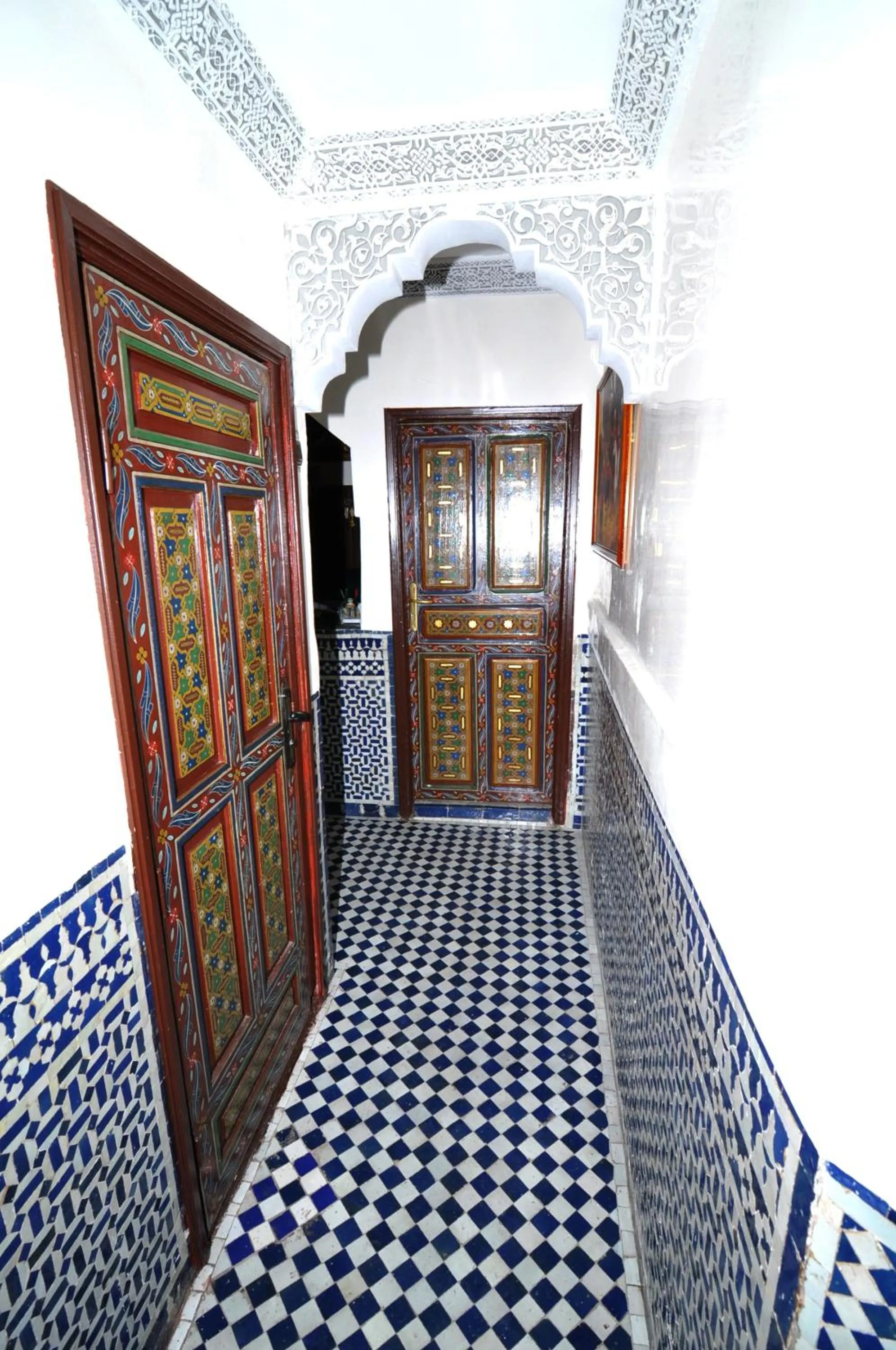 Facade/entrance in Riad Khouloud