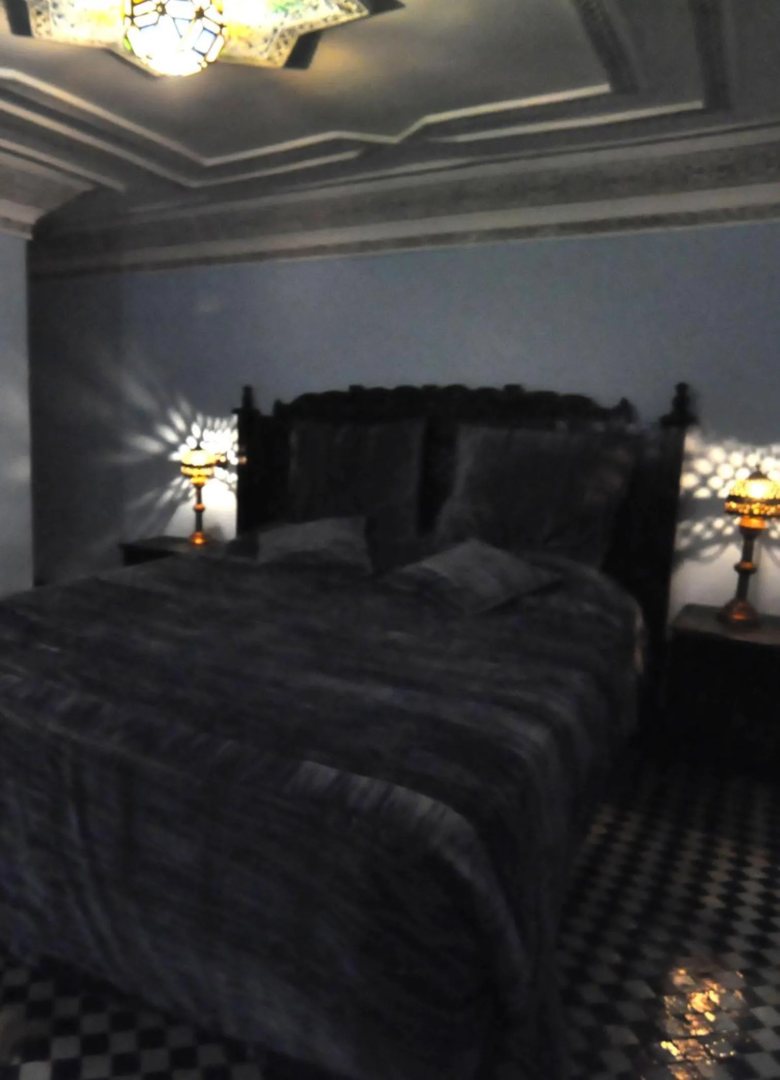 Bed in Riad Khouloud