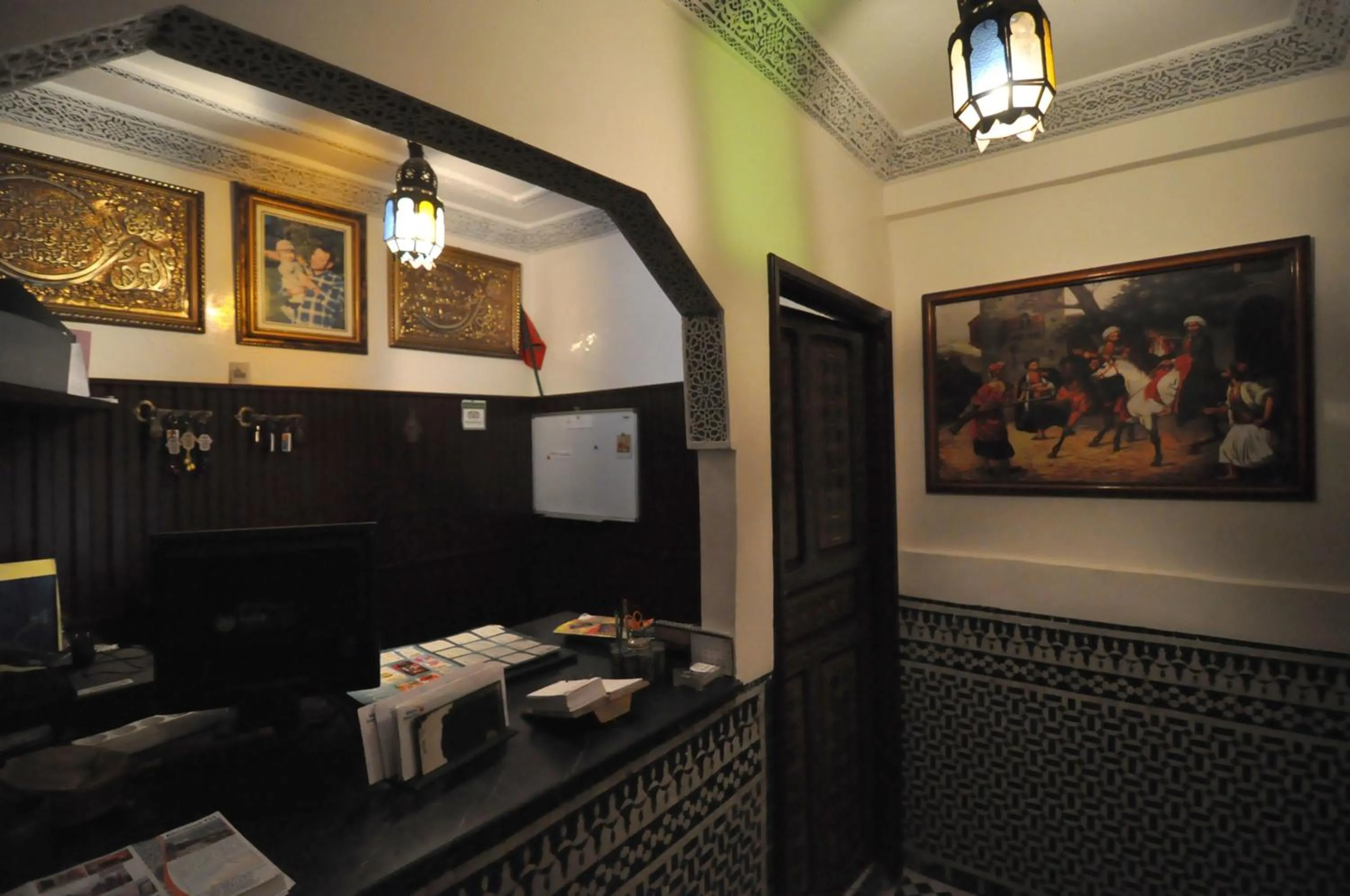Lobby or reception in Riad Khouloud