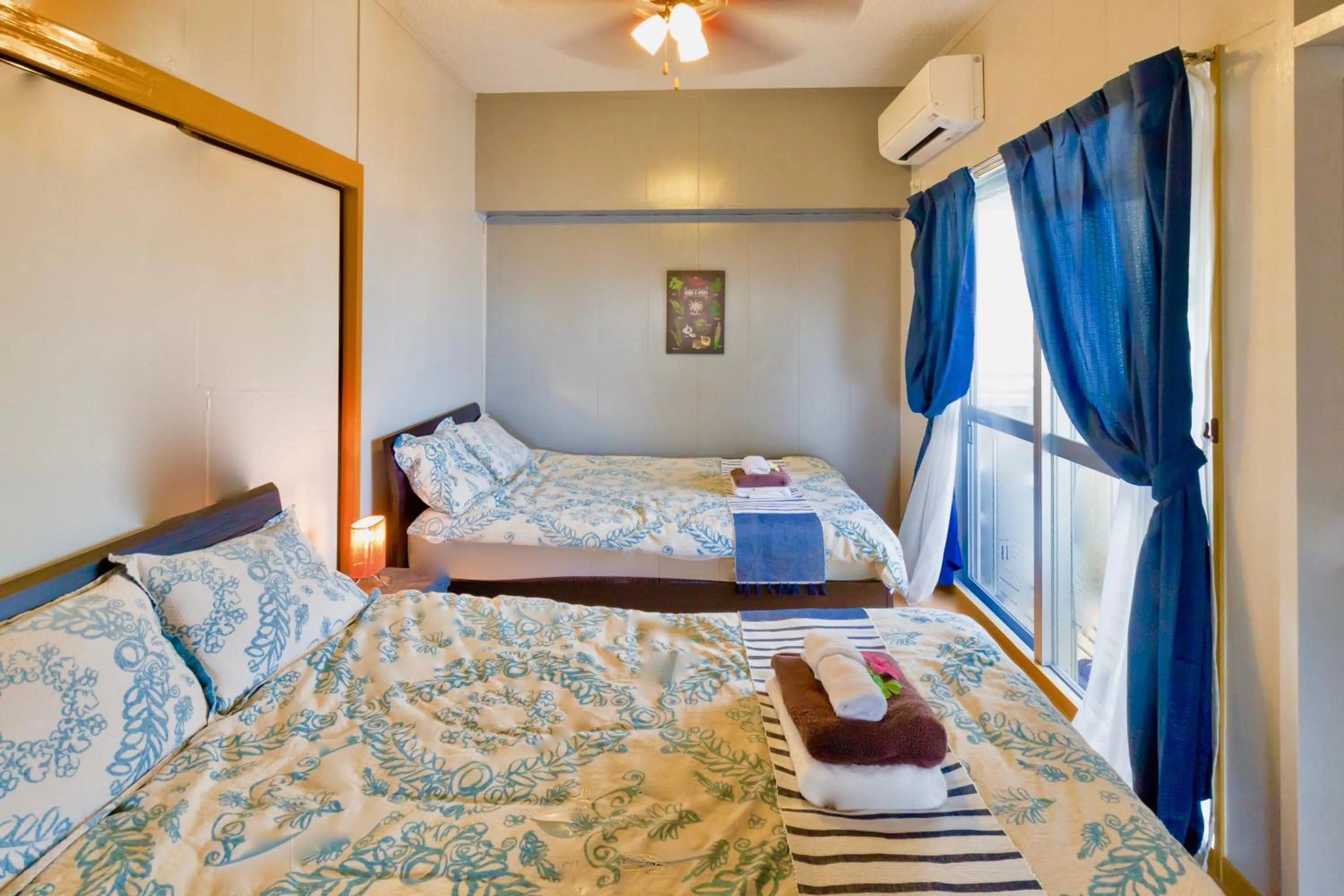 Bed in Holiday Homes TSUBOYA 505