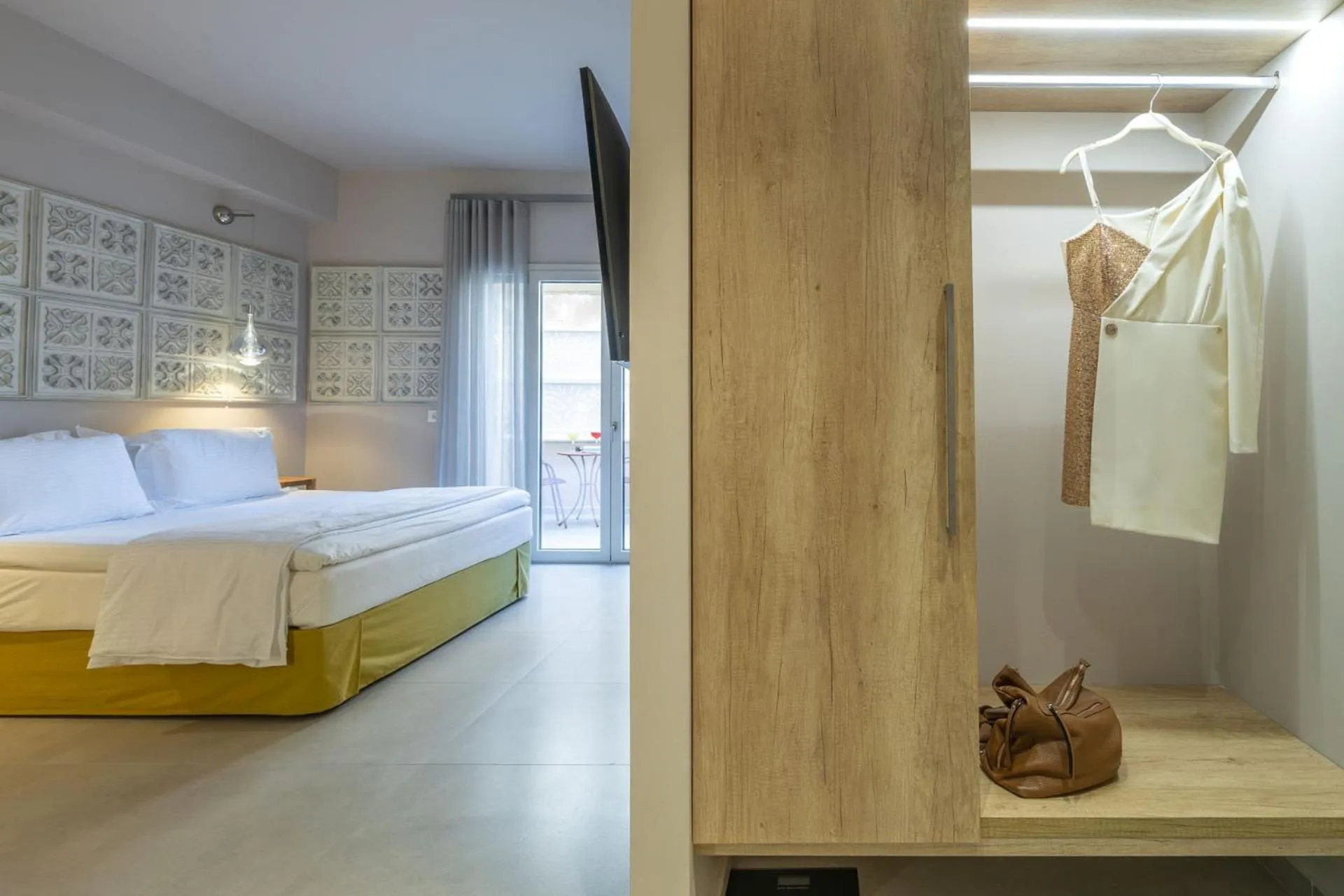 Bedroom, Bed in Ionian Plaza Hotel & Spa