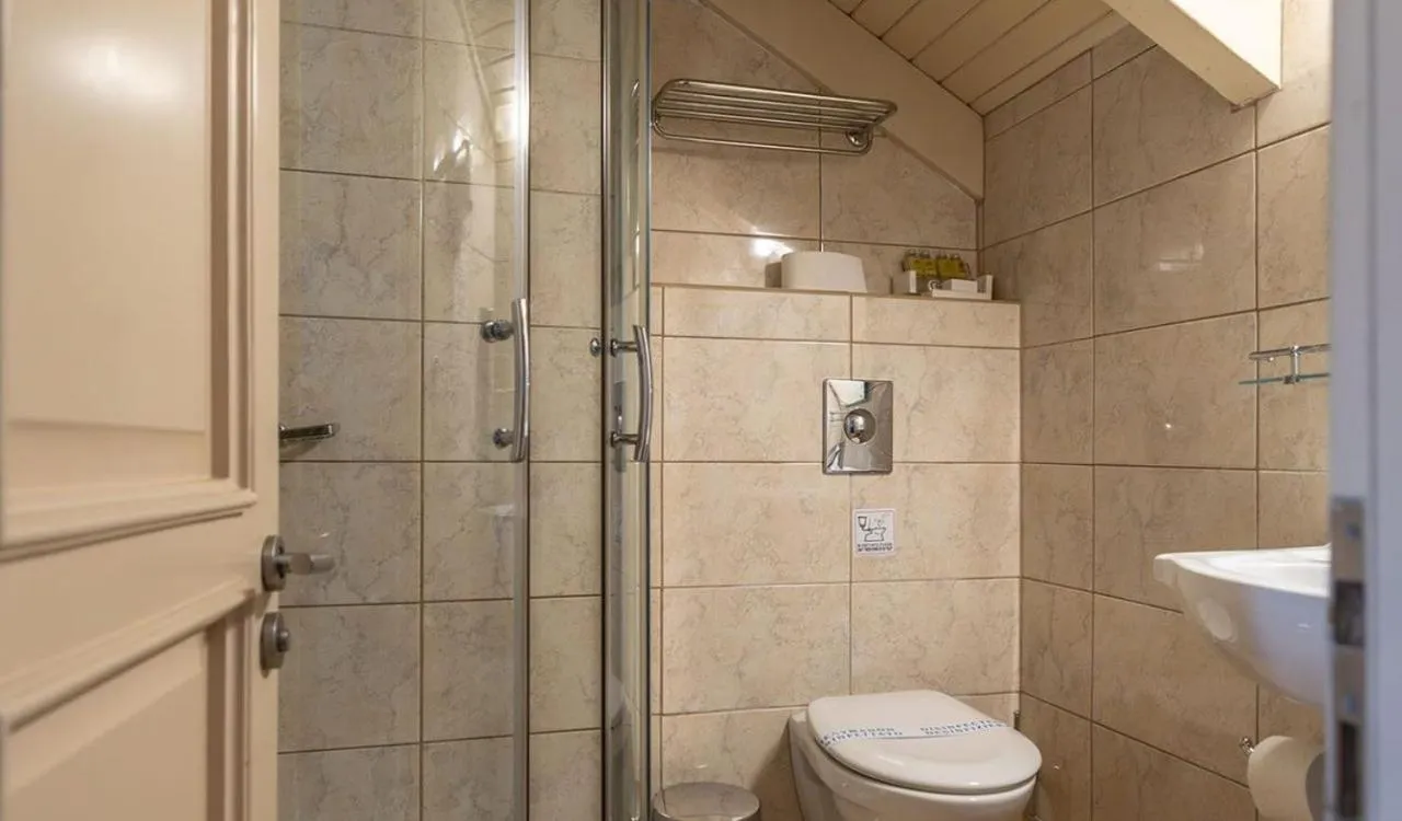 Bathroom in Ionian Plaza Hotel & Spa