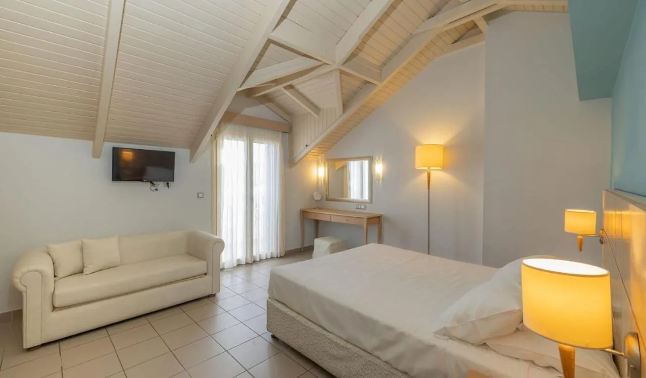 Bedroom, Bed in Ionian Plaza Hotel & Spa