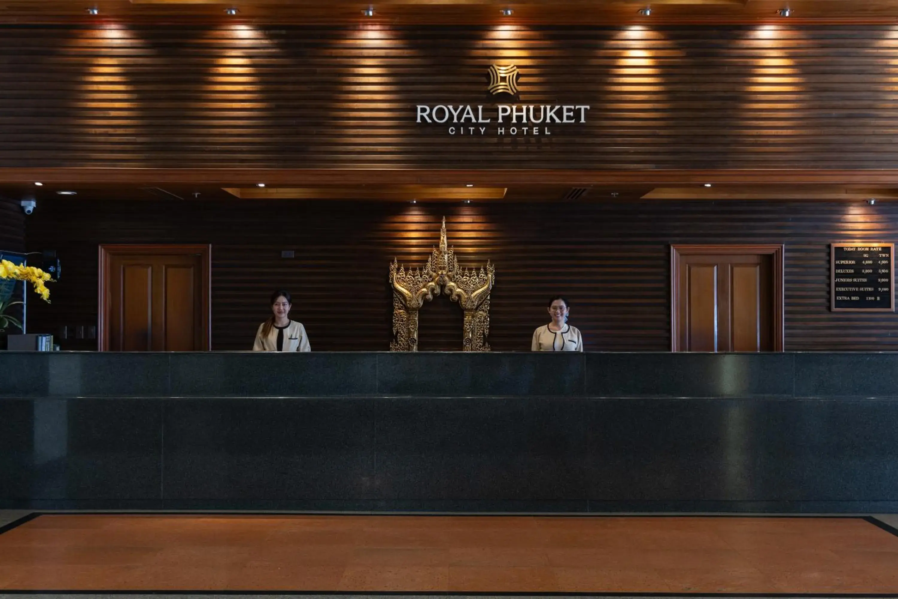Lobby or reception in Royal Phuket City Hotel Lobby or reception in Royal Phuket City Hotel