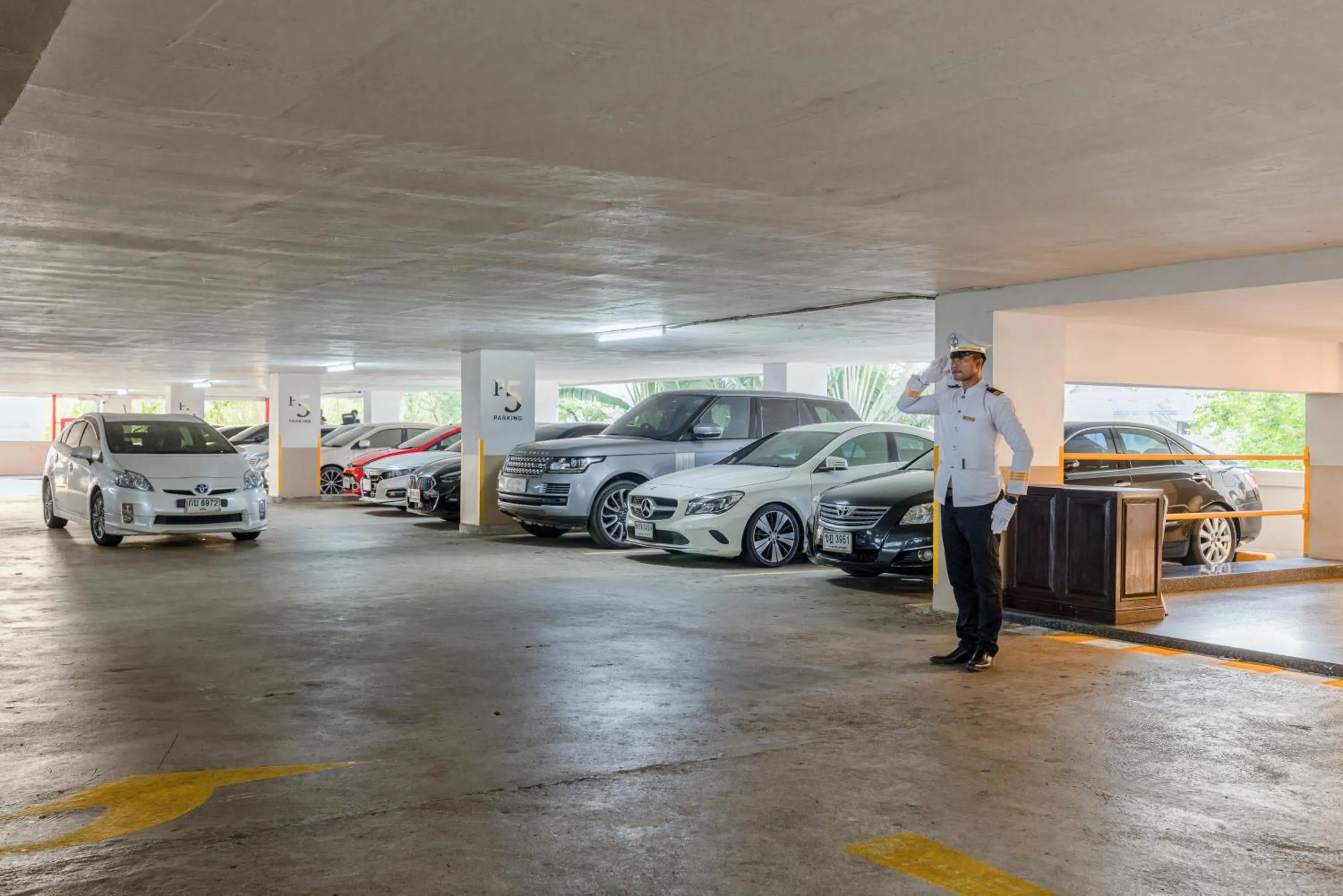 Parking in Royal Phuket City Hotel