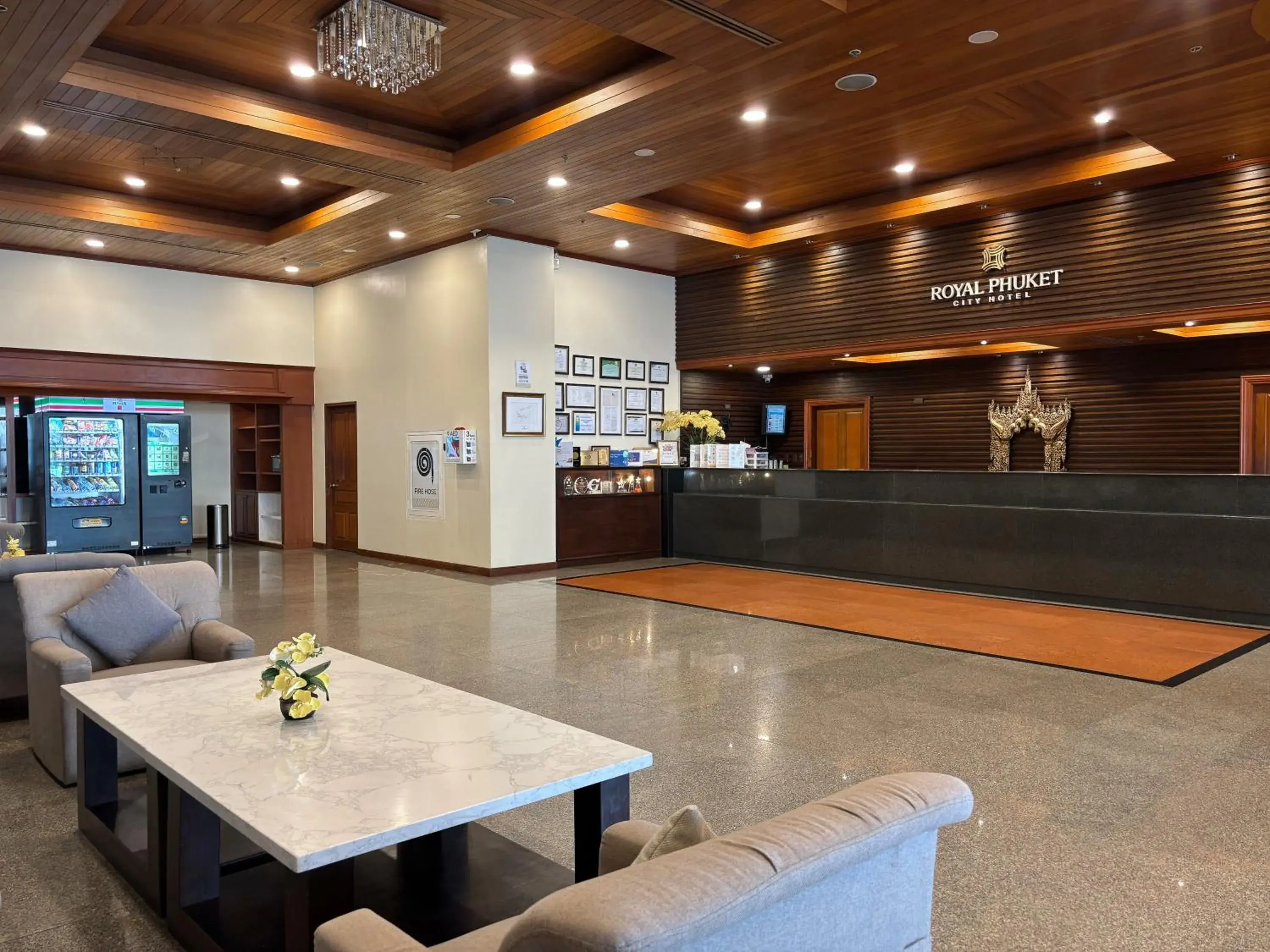 Lobby or reception in Royal Phuket City Hotel Lobby or reception in Royal Phuket City Hotel
