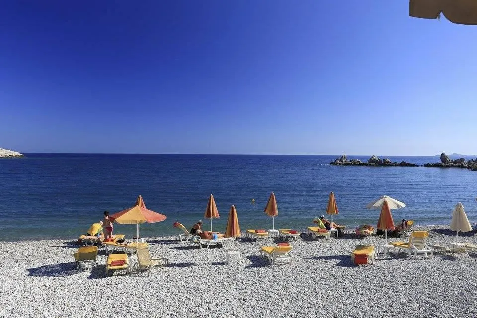 Beach in Paul's Garden Studios