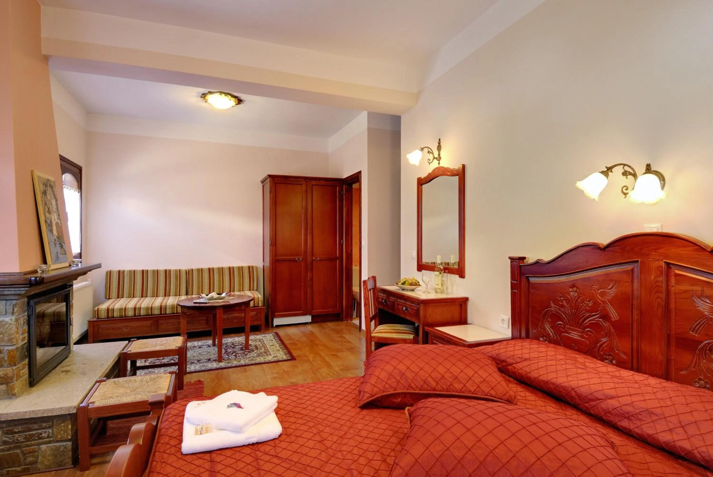 Bed in Guesthouse Theareston