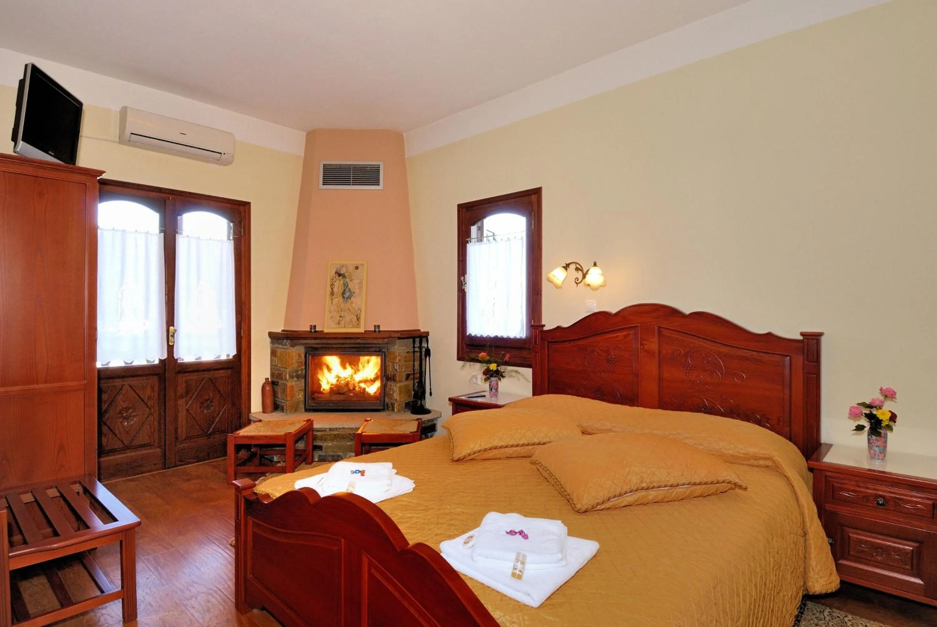 Bed in Guesthouse Theareston