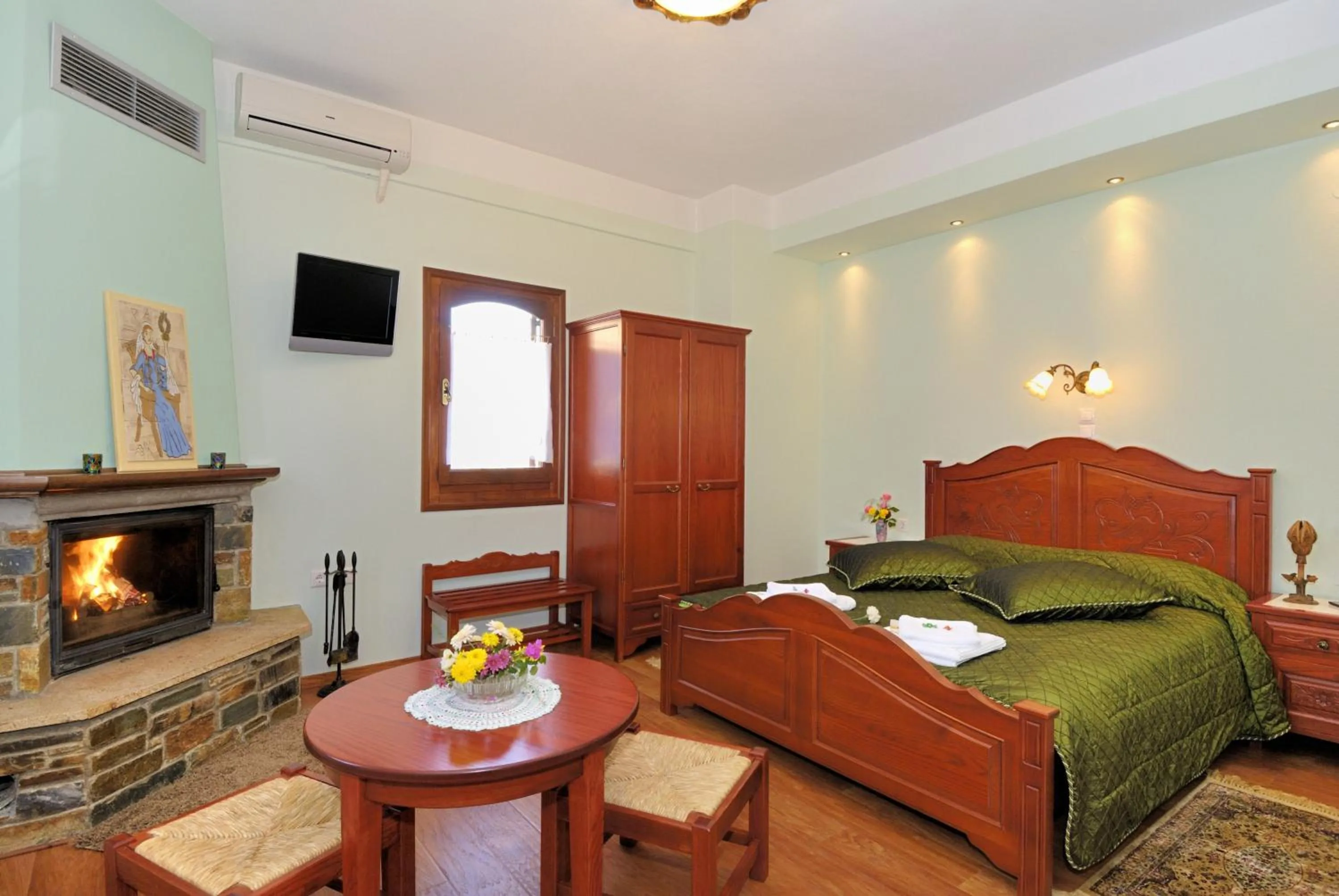 Bed in Guesthouse Theareston