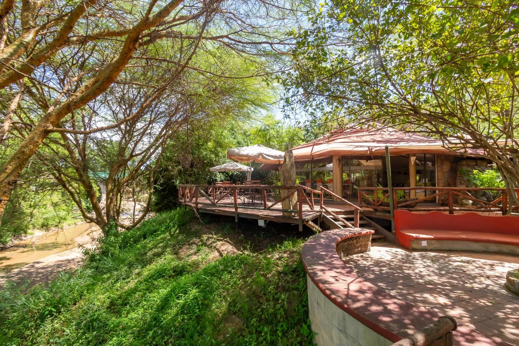 Garden in PrideInn Mara Camp & Cottages