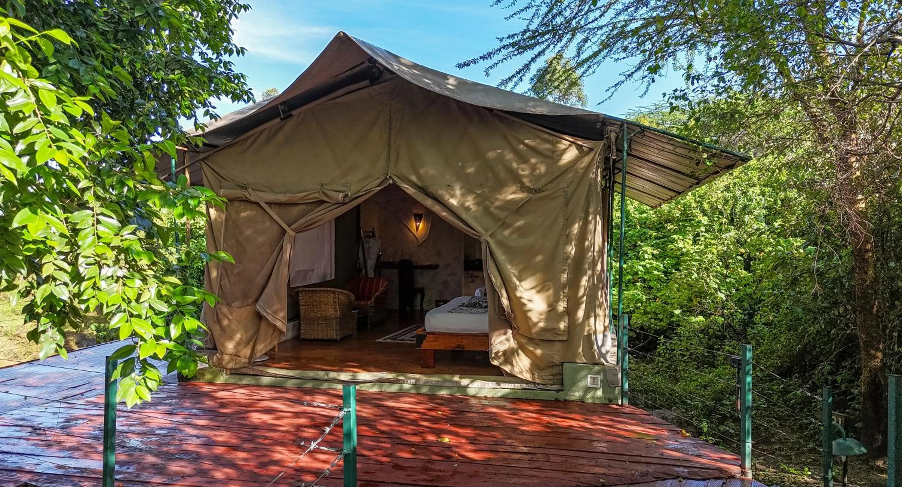 Property building in PrideInn Mara Camp & Cottages